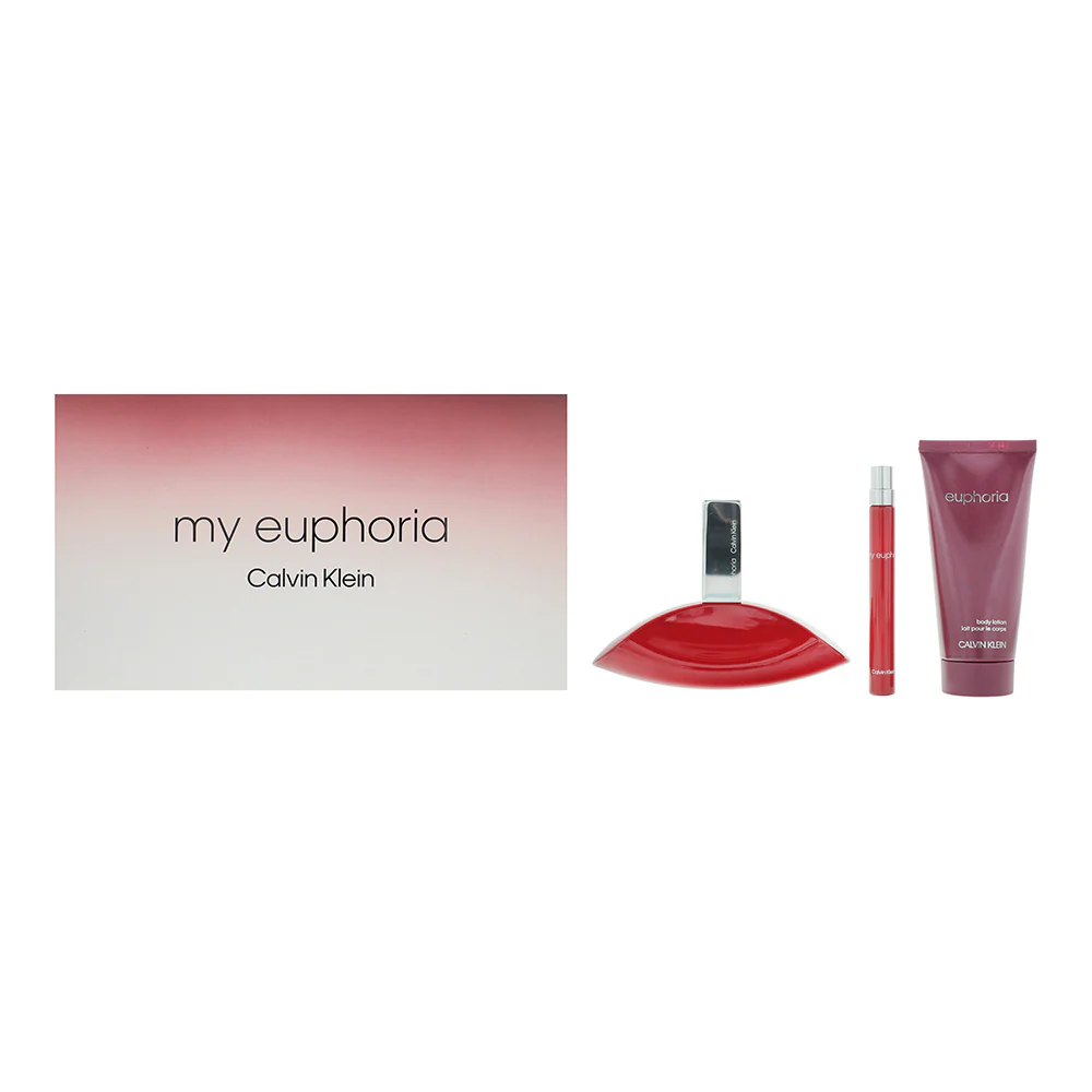 Calvin Klein My Euphoria 3 Piece Gift Set