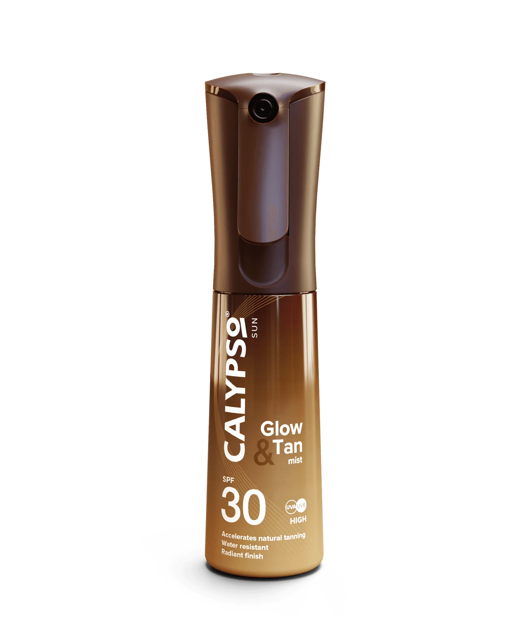 Calypso Glow & Tan Mist SPF15 / SPF30 100ml - Radiant Tanning Spray With UVA/UVB Protection, Quick Dry & Non-Greasy - Image 3