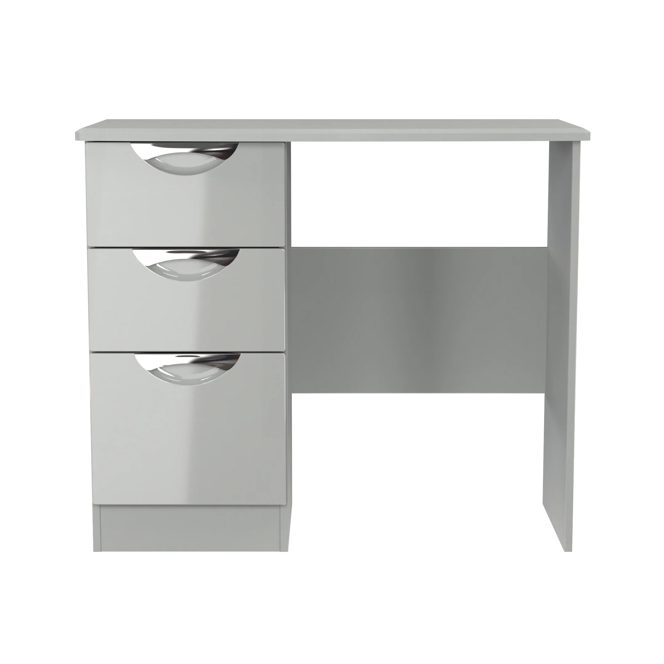 Camden Vanity in Grey Gloss & Dusk Grey - Ready Assembled - Image 2
