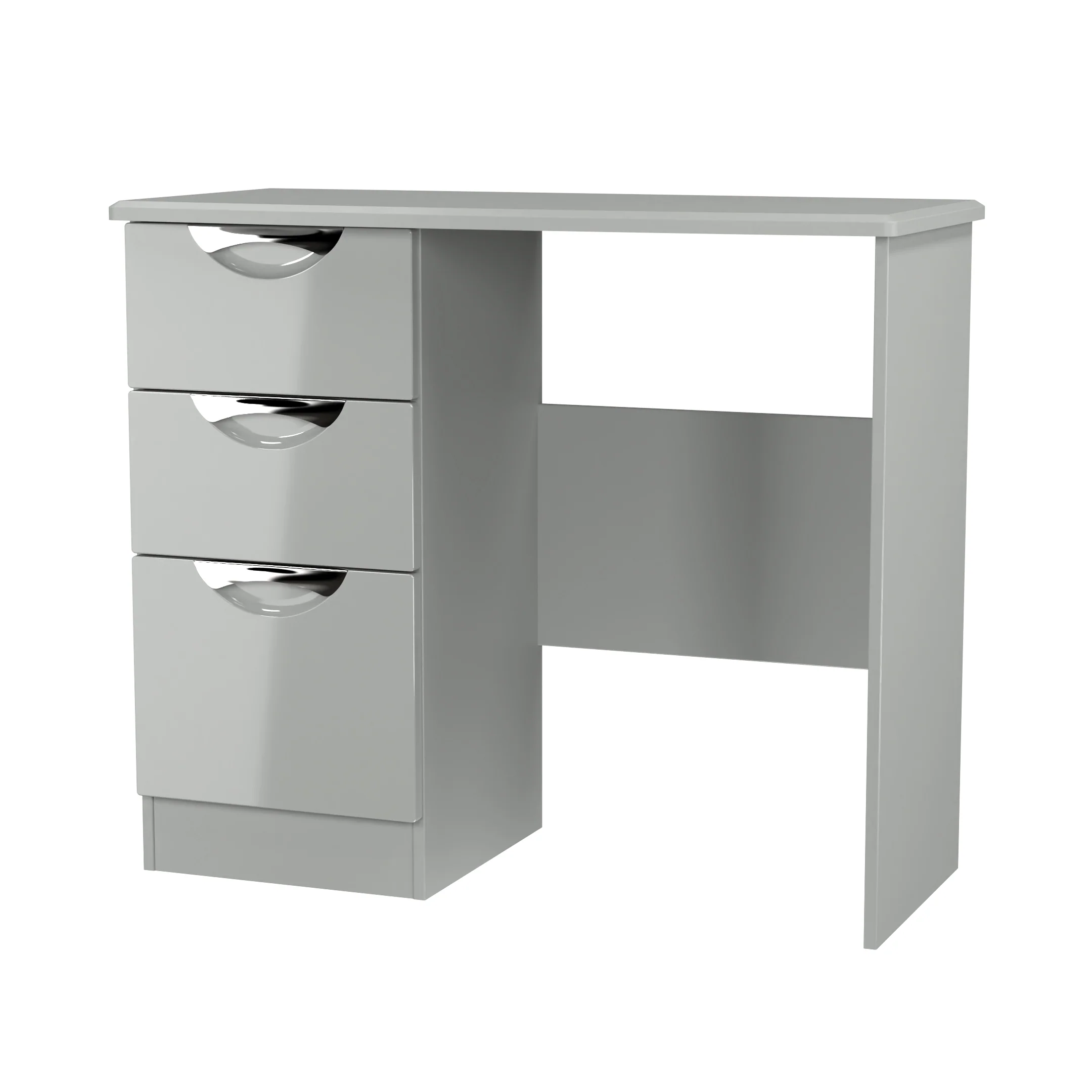 Camden Vanity in Grey Gloss & Dusk Grey - Ready Assembled - Image 4