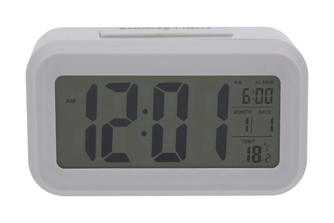 Camran Grey LCD Digital Clock - Image 2