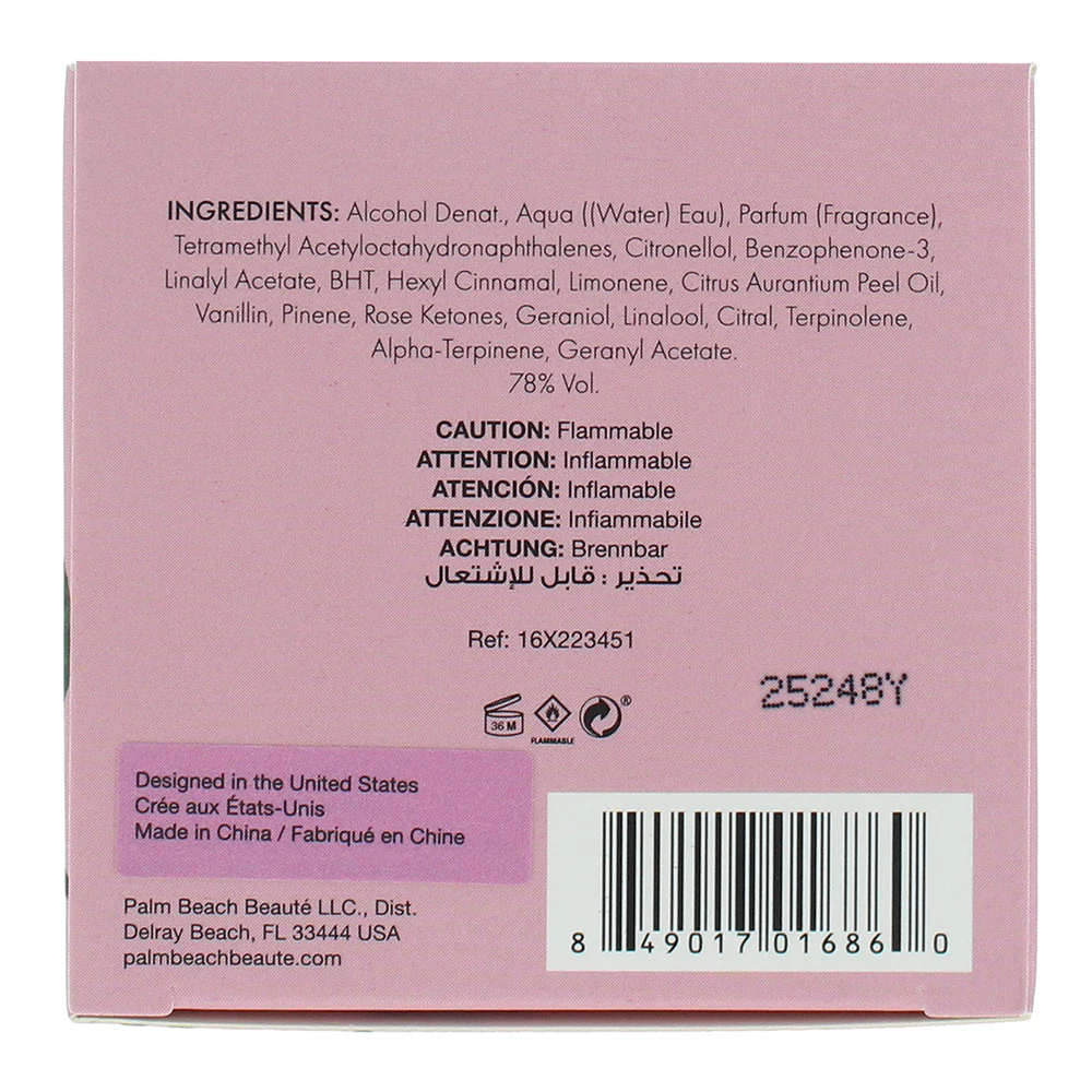 Captivating Essence Sweet Lychee & Rose Eau De Parfum 125ml - Image 3