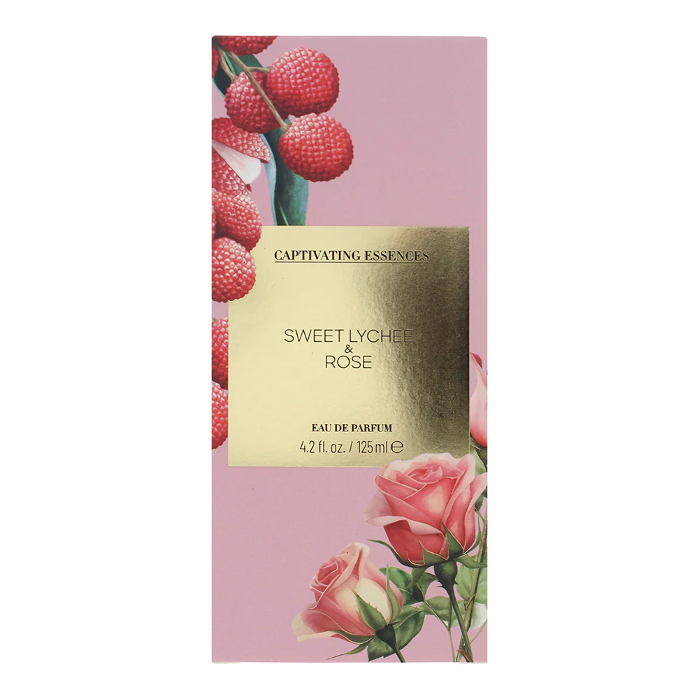 Captivating Essence Sweet Lychee & Rose Eau De Parfum 125ml - Image 4