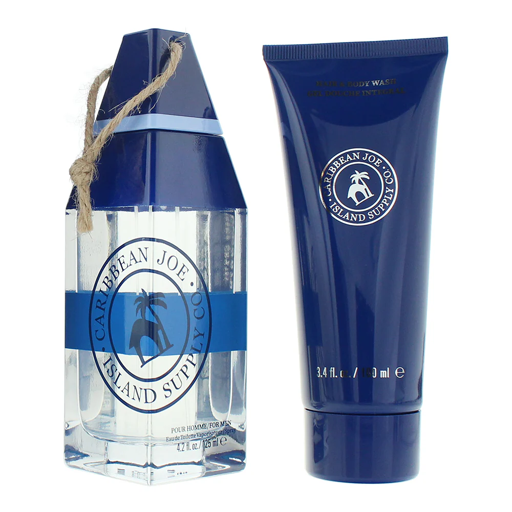 Caribbean Joe Island Supply Sapphire Sands Photobox 2 Piece Gift Set: Eau De Toilette 125ml - Image 2