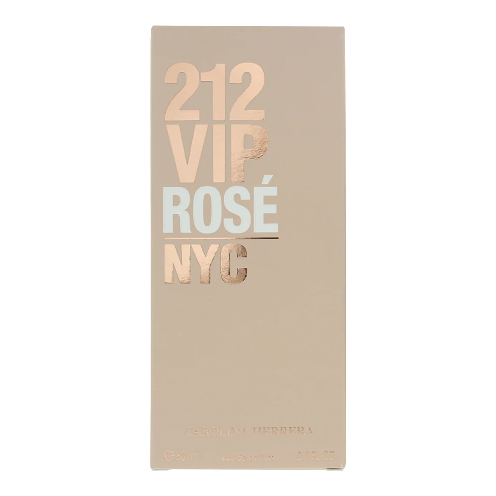 Carolina Herrera 212 Vip Rose Eau De Parfum 80ml - Image 3