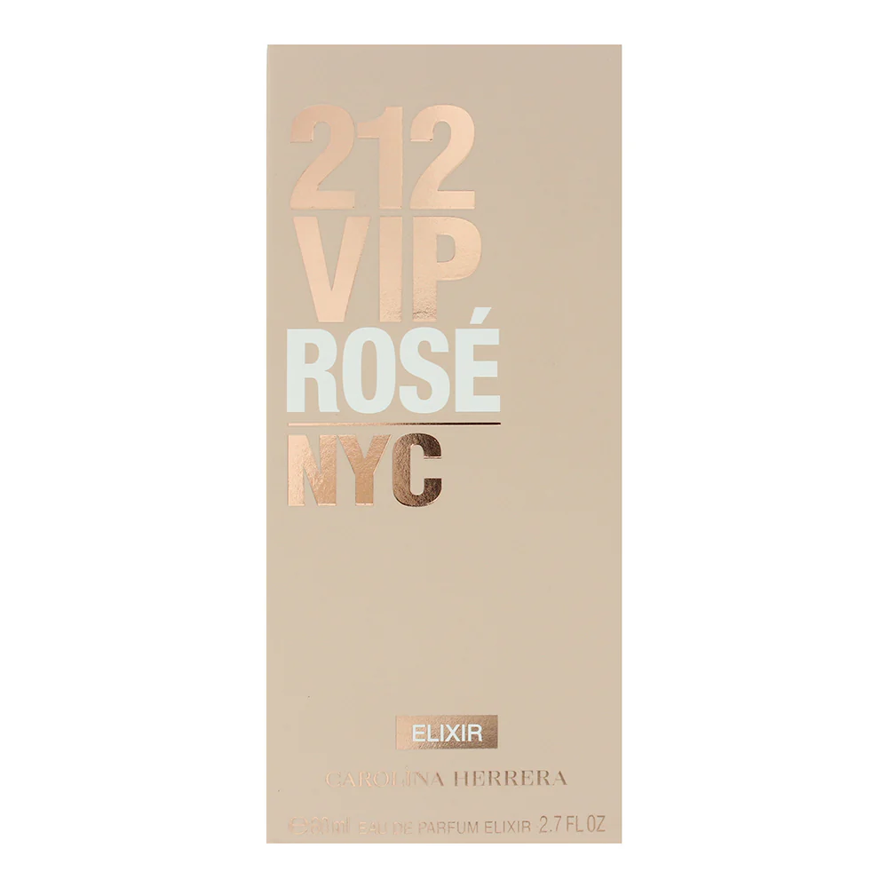 Carolina Herrera 212 Vip Rose Elixir Eau De Parfum 80ml - Image 3