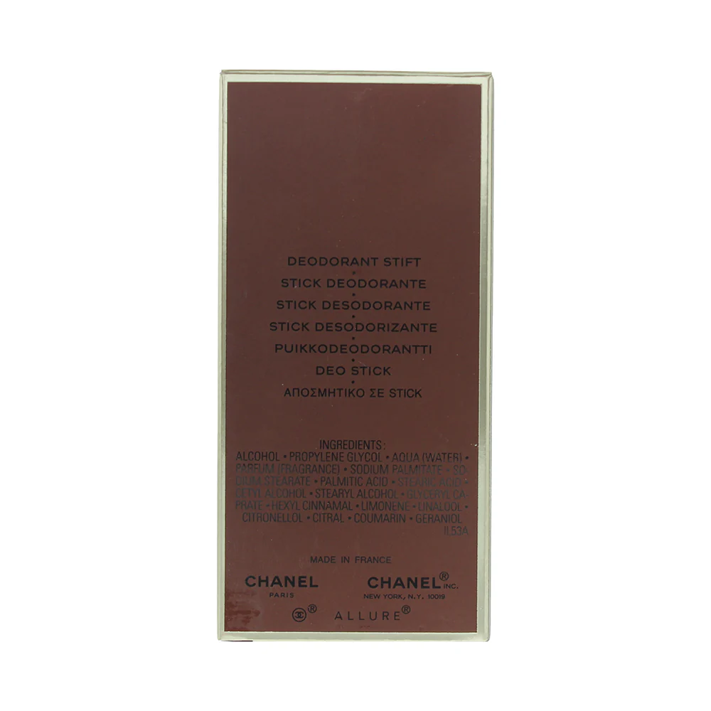 Chanel Allure Homme Deodorant Stick 75ml - Image 2