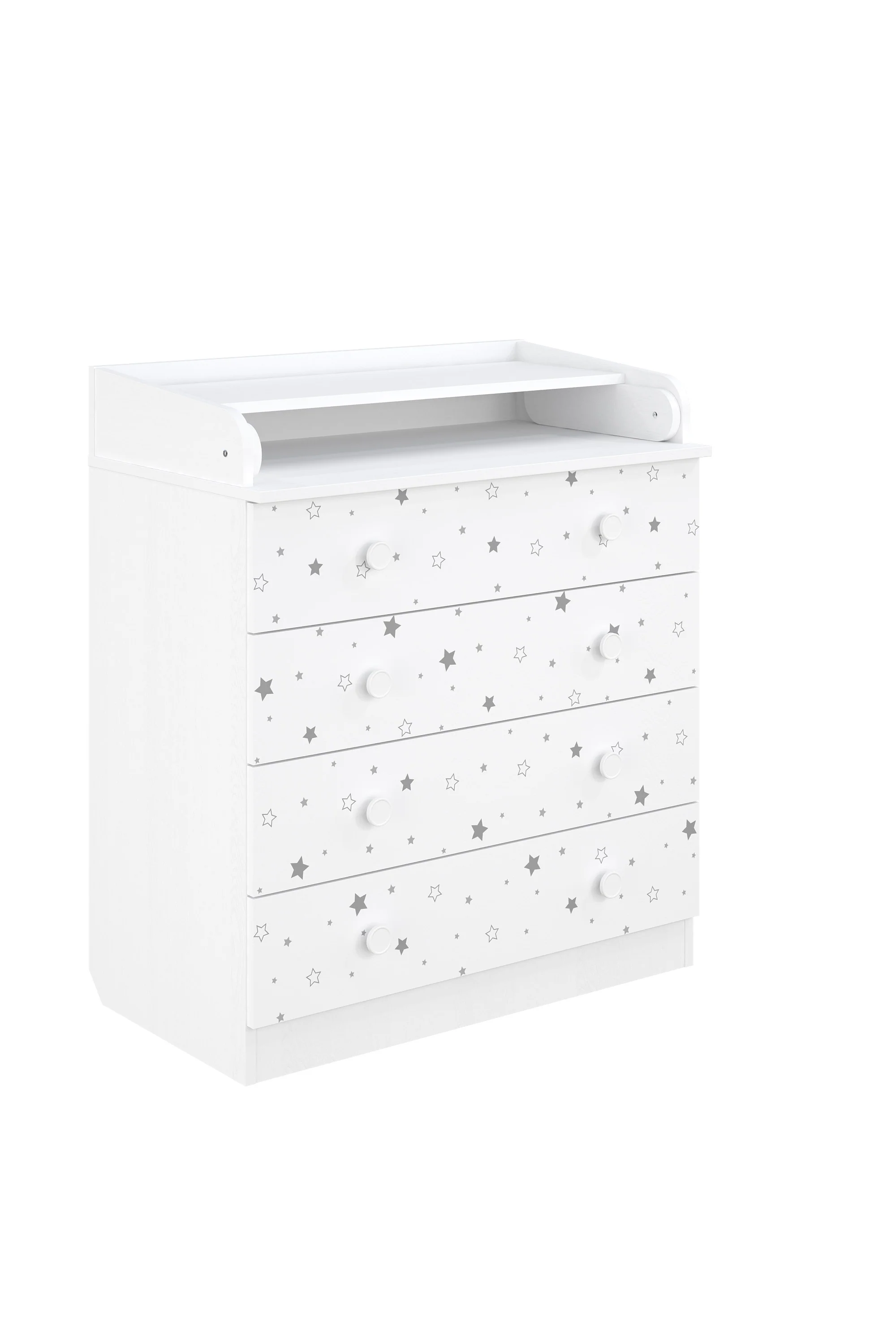 Changing dresser 800 Shefa Kids, white, Starlight