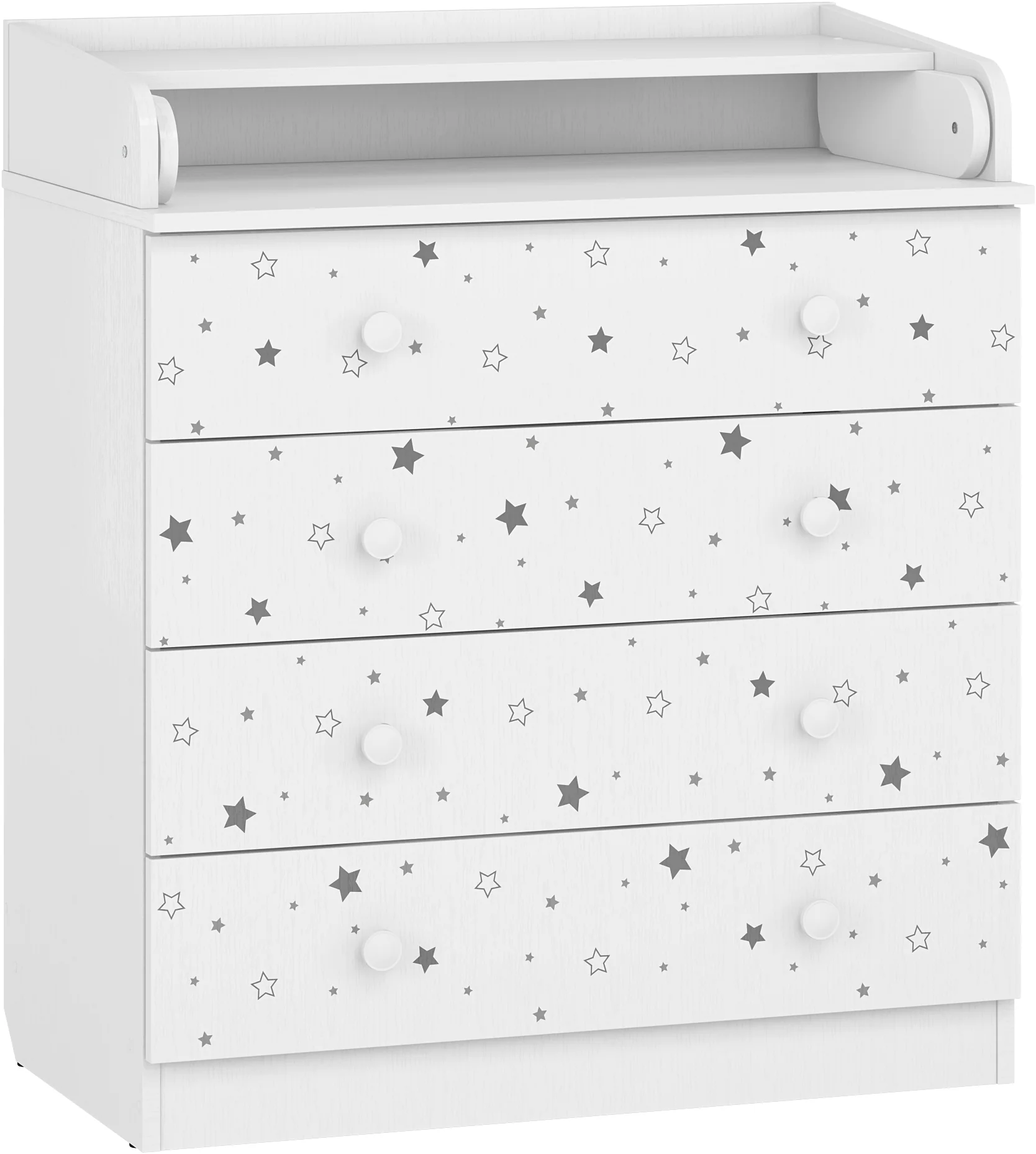 Changing dresser 800 Shefa Kids, white, Starlight - Image 6