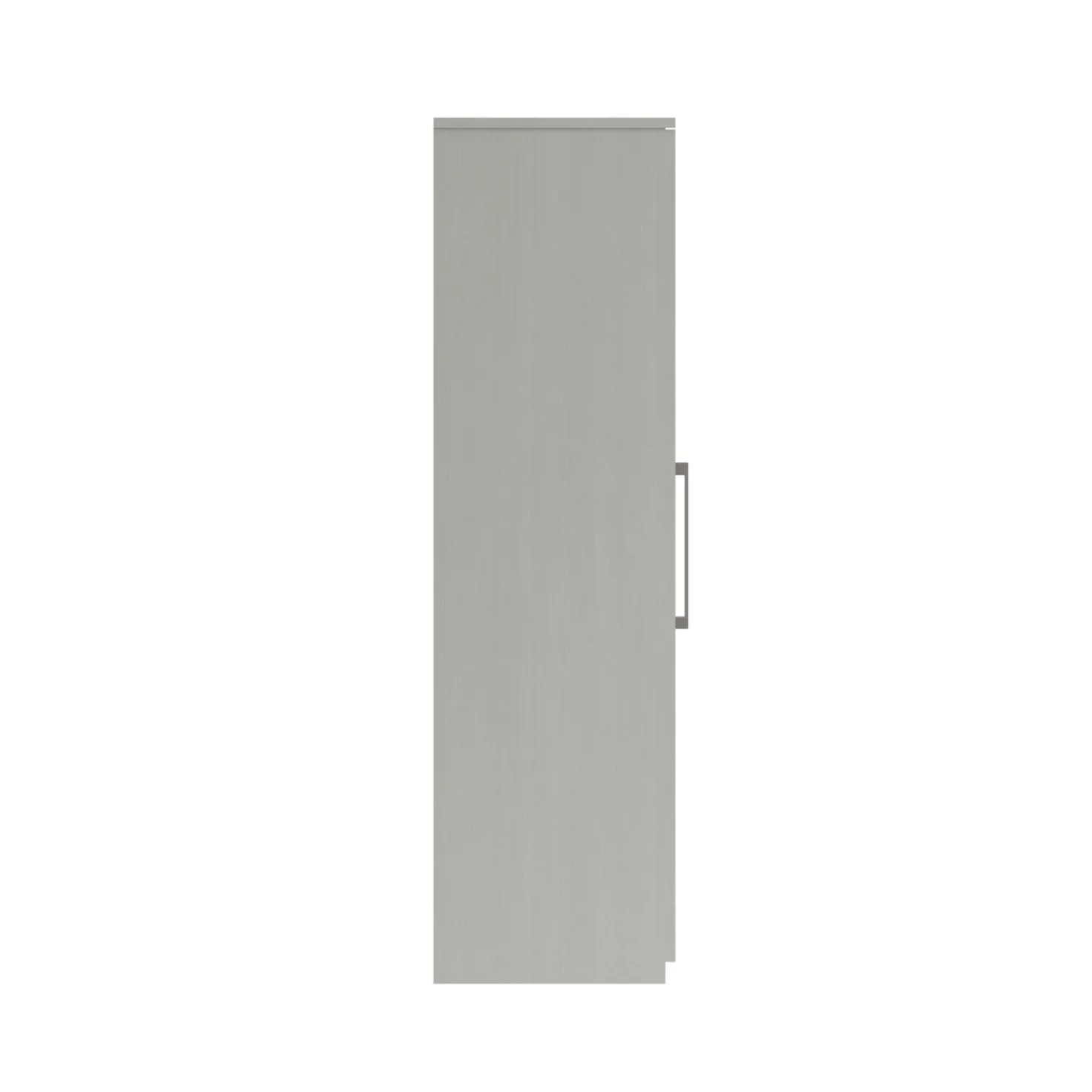 Chester Ready Assembled Wardrobe with 3 Doors & Mirror - White - Image 5