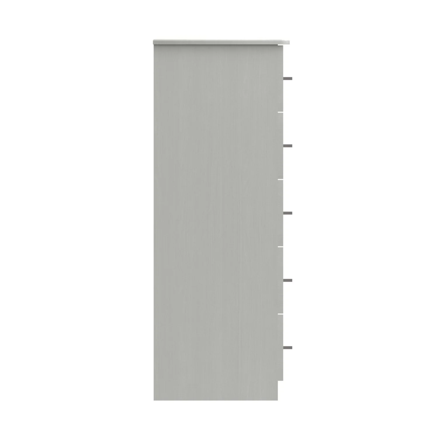 Chester Ready Assembled Chest of Drawers with 5 Drawers Tallboy - White - Image 5