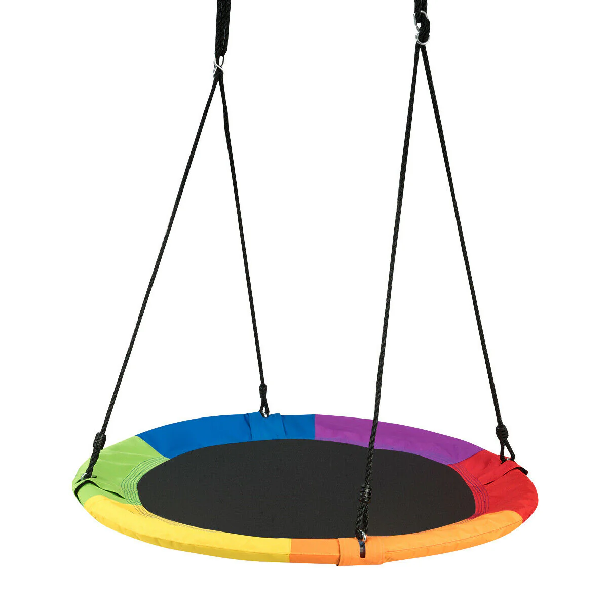 Child's Multi-Coloured Swing with Adjustable Height - Image 9