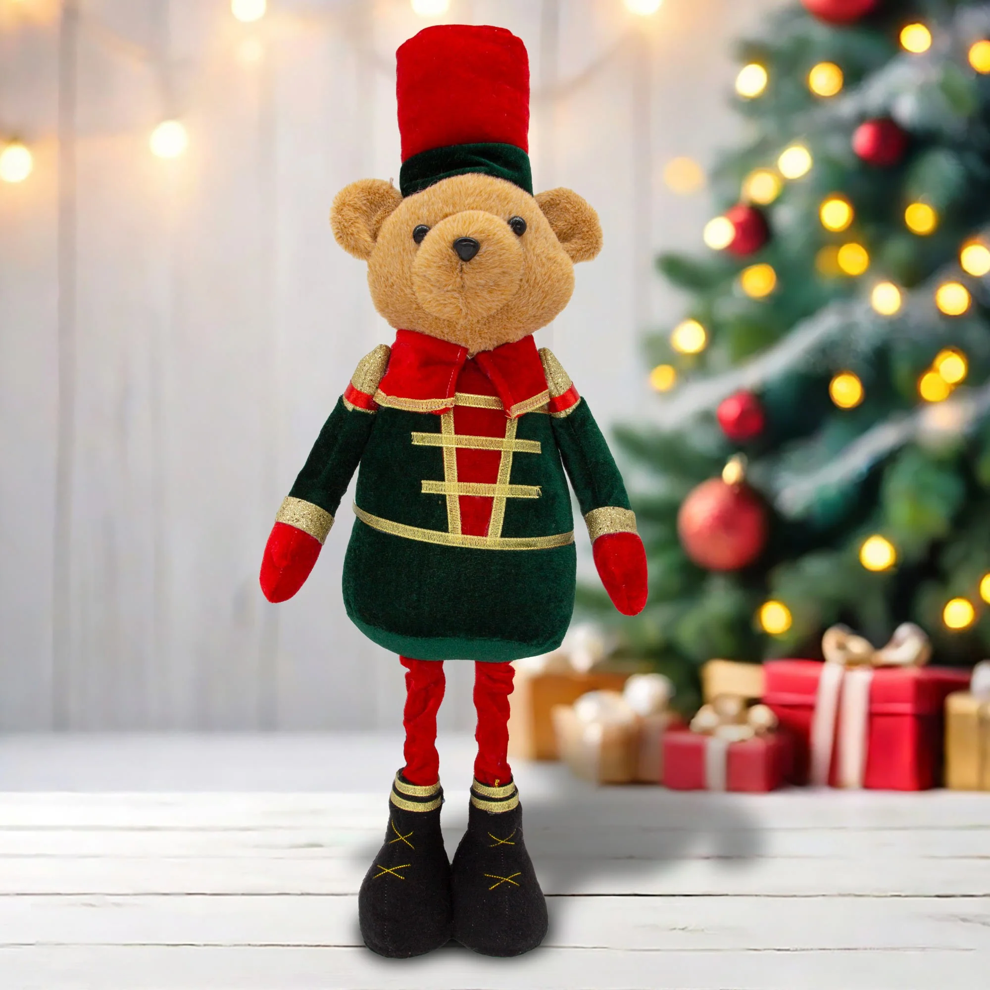 Christmas Nutcracker Bear - Standing - Image 2