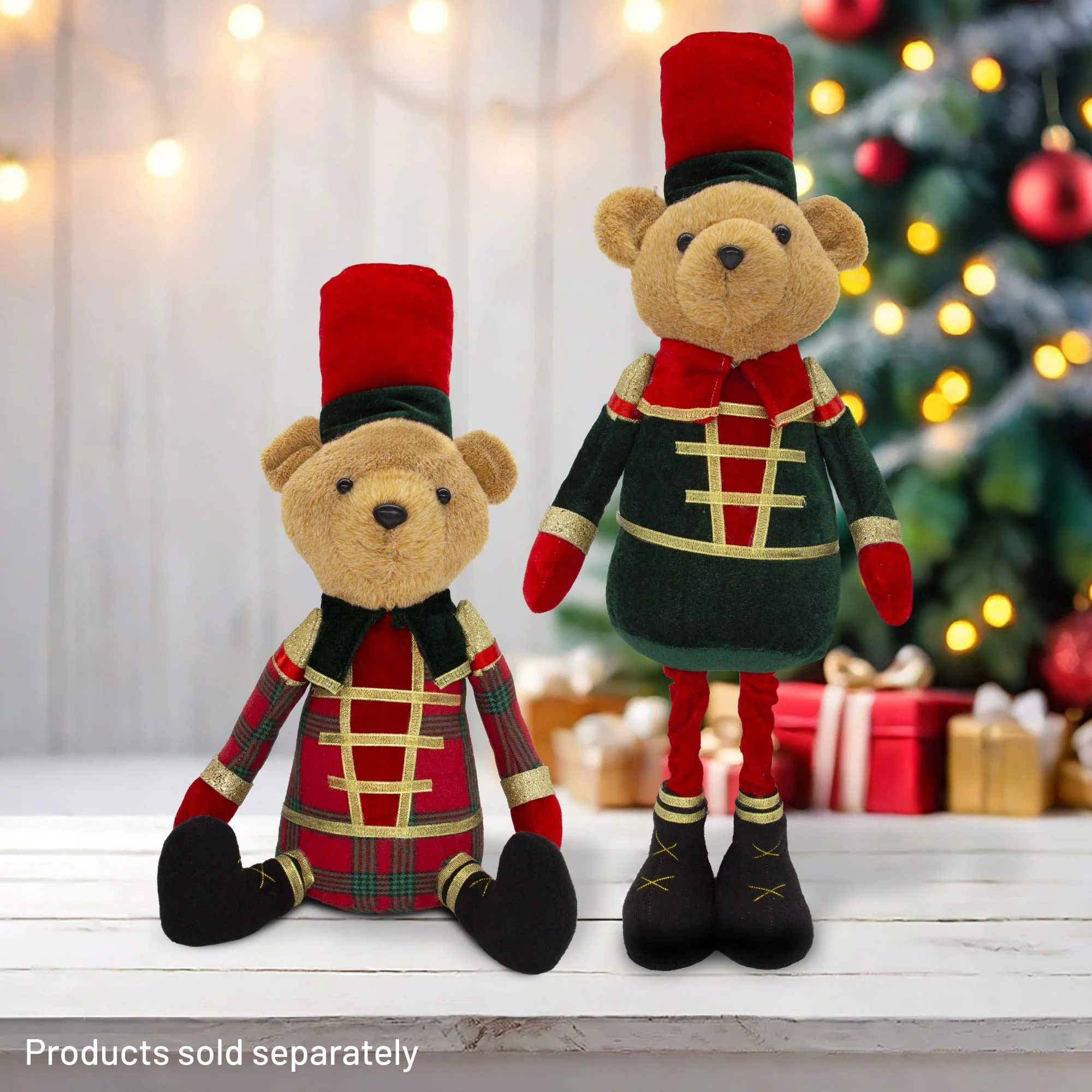 Christmas Nutcracker Bear - Standing - Image 3
