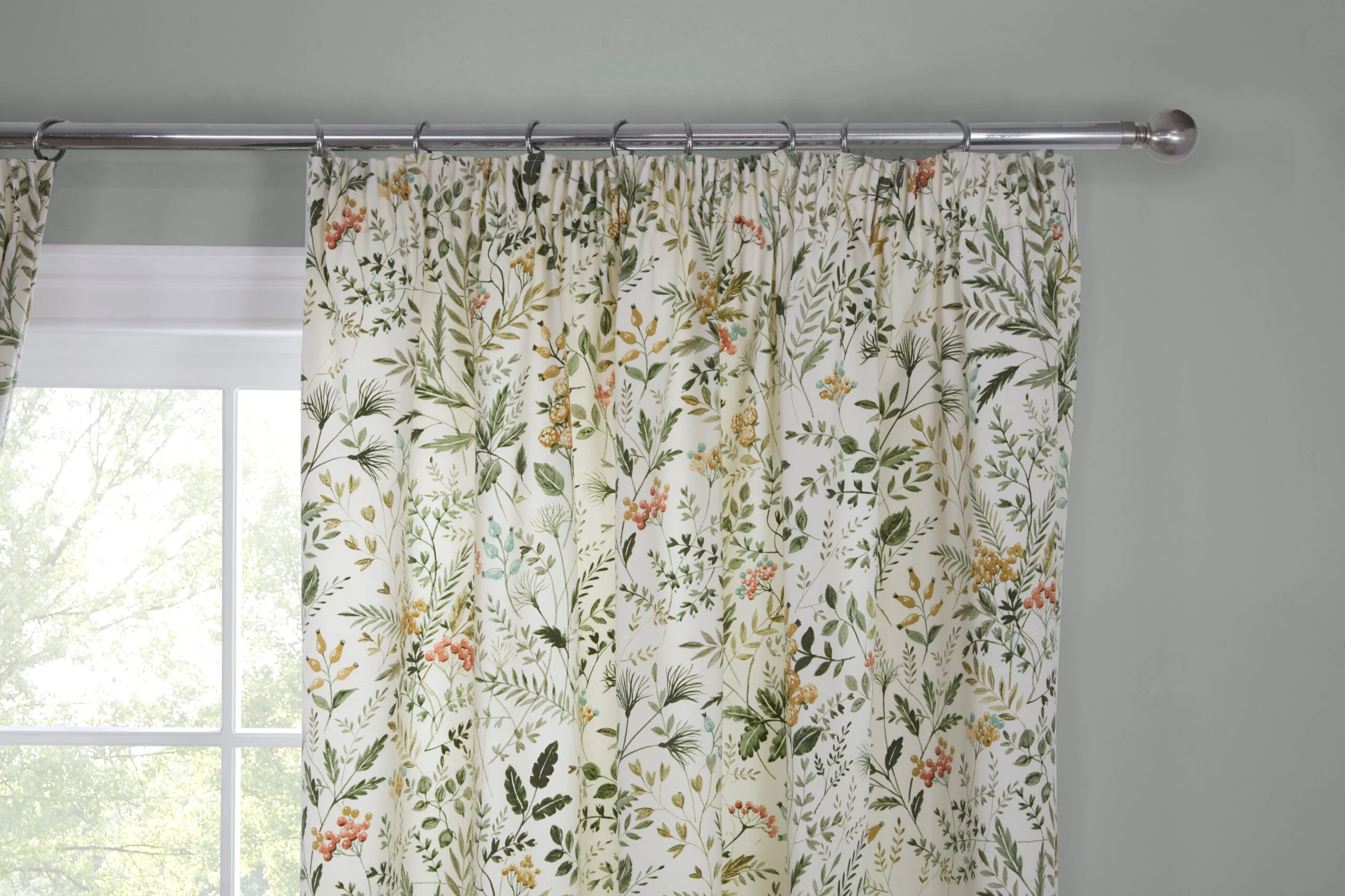 CLEO WILLOW 3" PENCIL PLEAT CURTAINS - Image 2