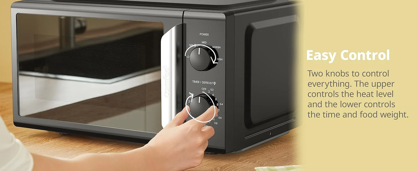 Comfee 19L 5-level Power Kitchen Manual Microwave - Image 7