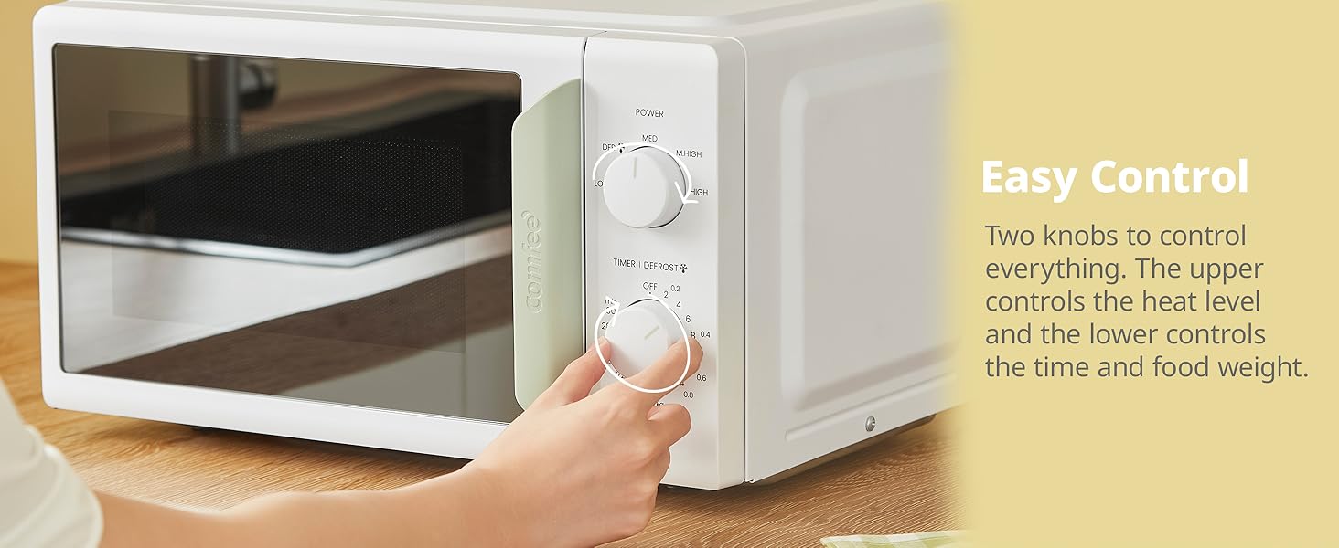 Comfee 700W 19L 5-level Power Kitchen Manual Microwave - Image 8