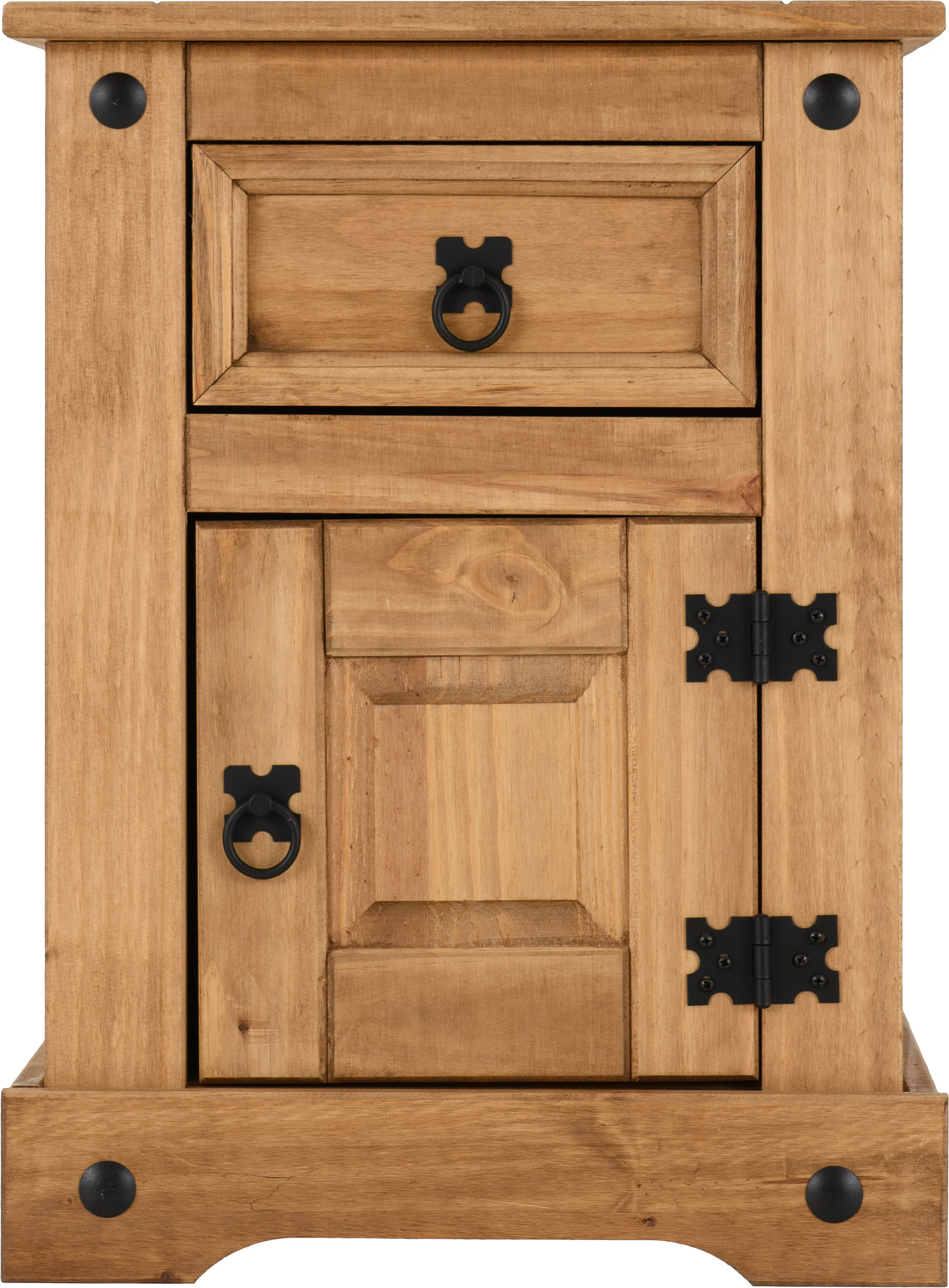 CORONA PETITE BEDSIDE - DISTRESSED WAXED PINE - Image 3