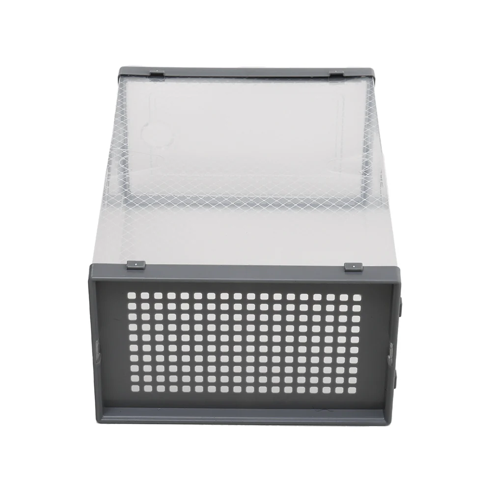 Cottonfy UK 12x Stackable Shoe Storage Box Organiser - Image 11
