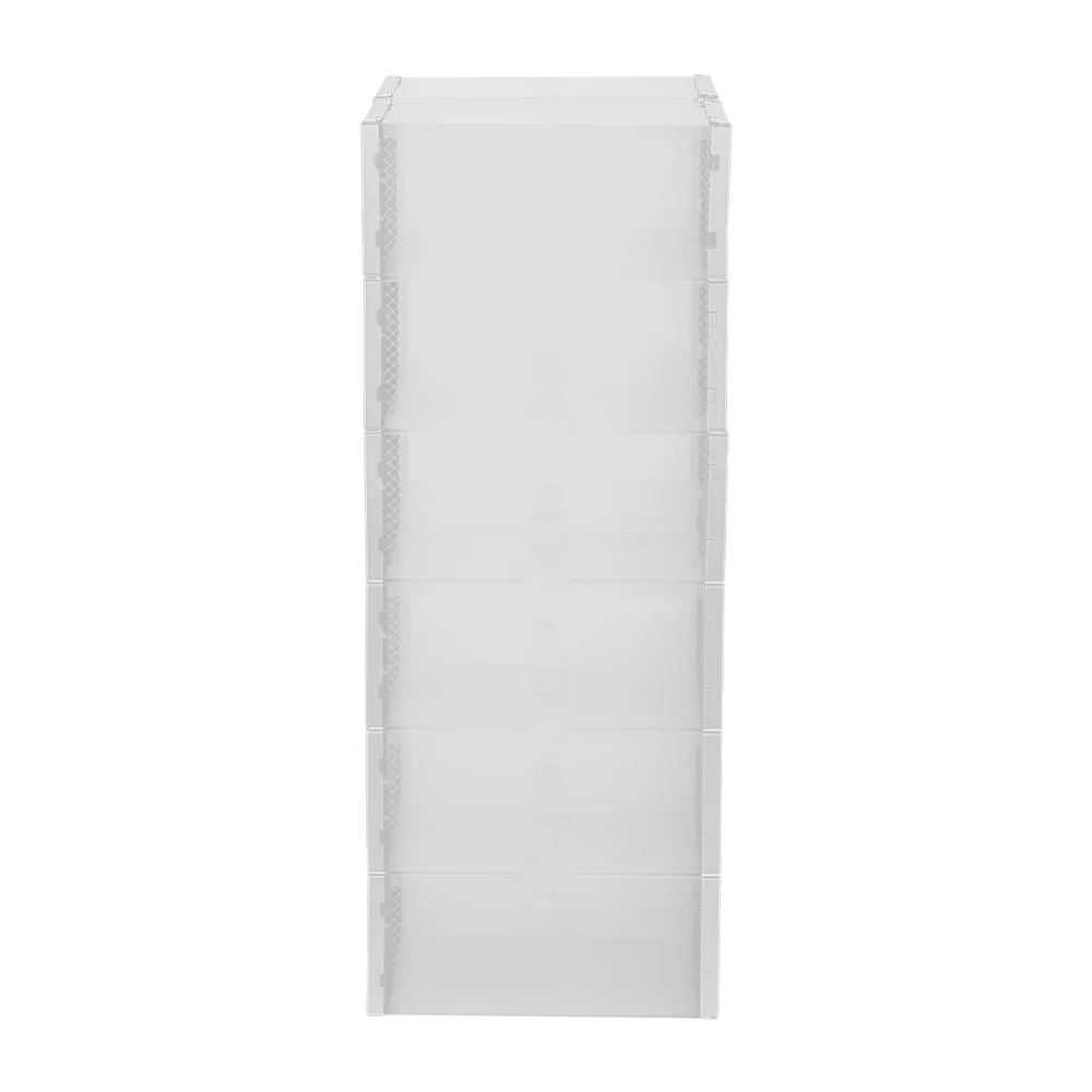 Cottonfy UK 12x Stackable Shoe Storage Box Organiser - Image 23