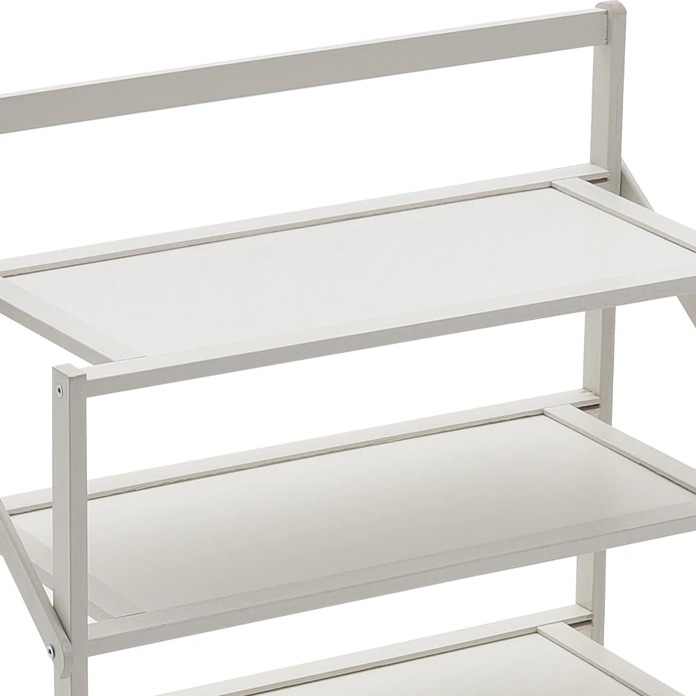 Cottonfy UK 5-Tier Foldable Bamboo Shoe Rack - Image 2