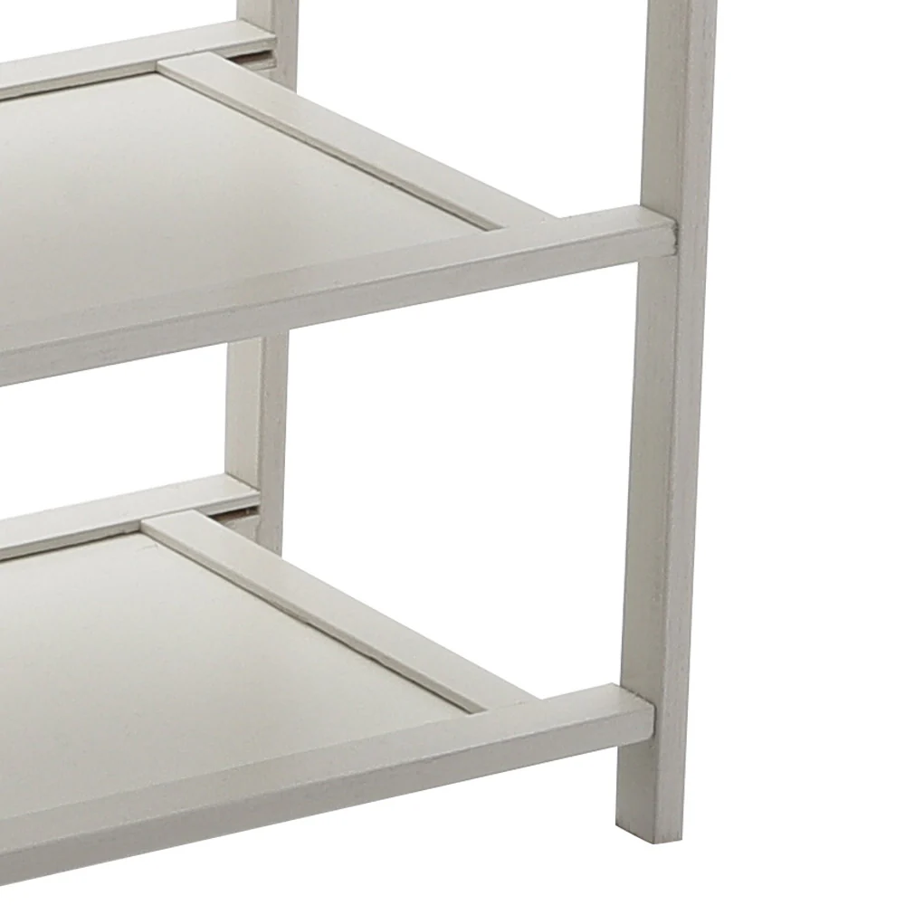 Cottonfy UK 5-Tier Foldable Bamboo Shoe Rack - Image 4