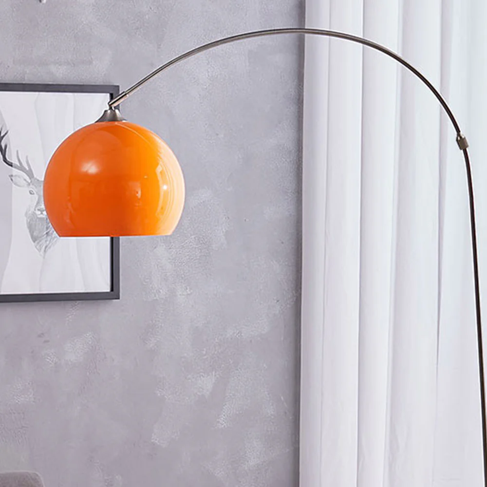 Cottonfy UK Arched Floor Lamp With Marble Base - Image 3