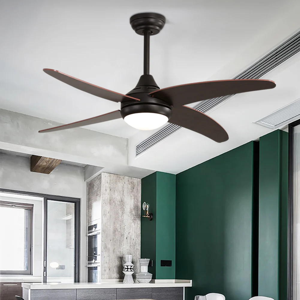 Cottonfy UK Ceiling Fan with Lights 4-Blade Remote Control