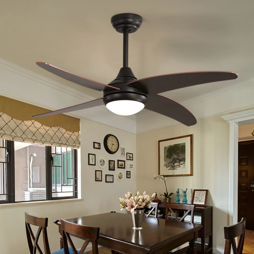Cottonfy UK Ceiling Fan with Lights 4-Blade Remote Control - Image 2