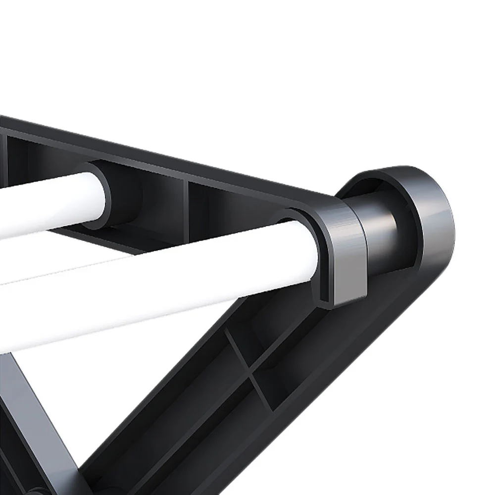 Cottonfy UK Foldable Multi-Tier Metal Shoe Rack - Image 5