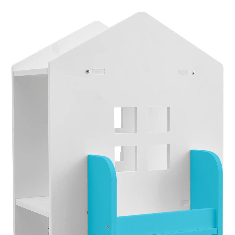Cottonfy UK Kids' House Frame Rotating Bookshelf - Image 13