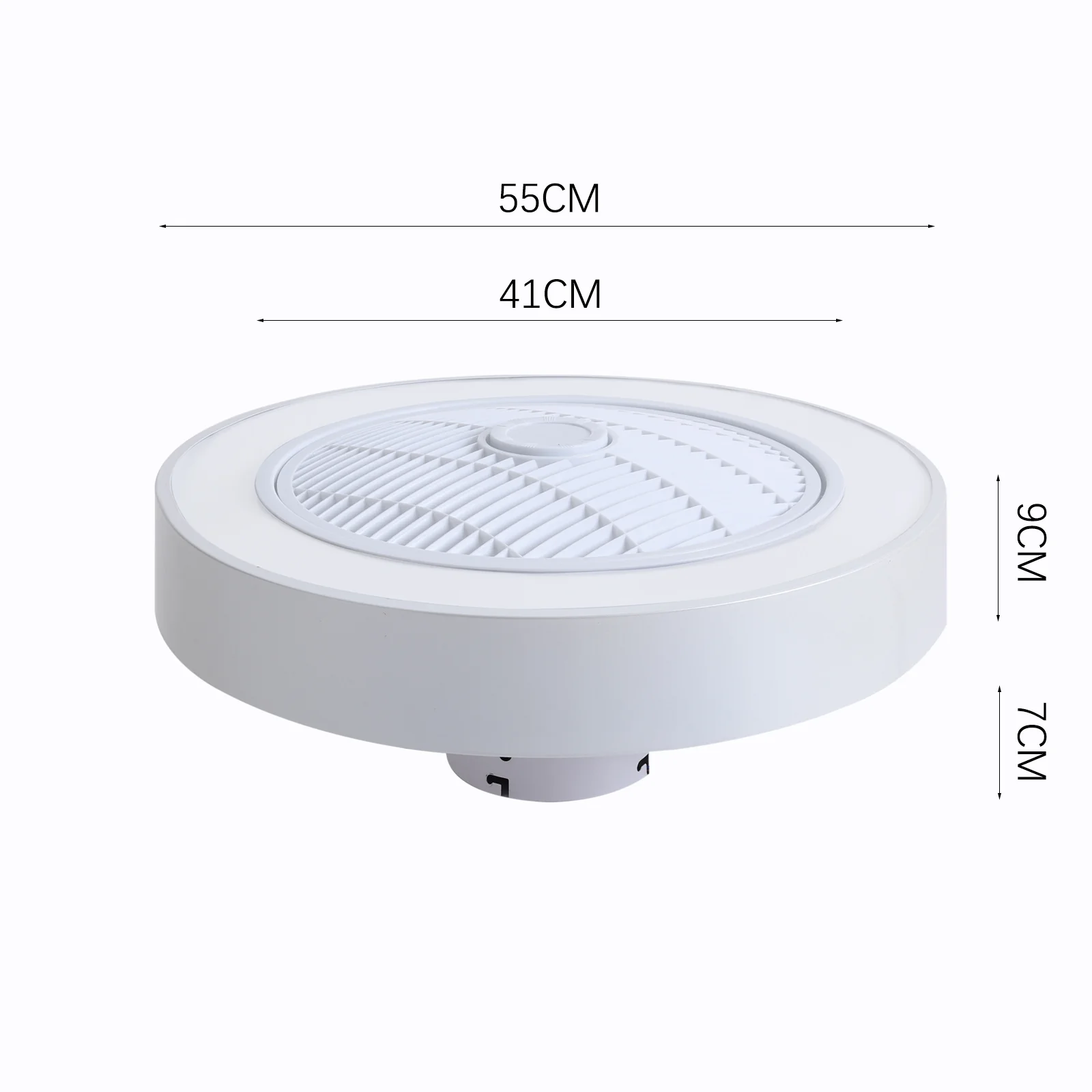 Cottonfy UK Modern Acrylic Ceiling Fan Light - Image 3