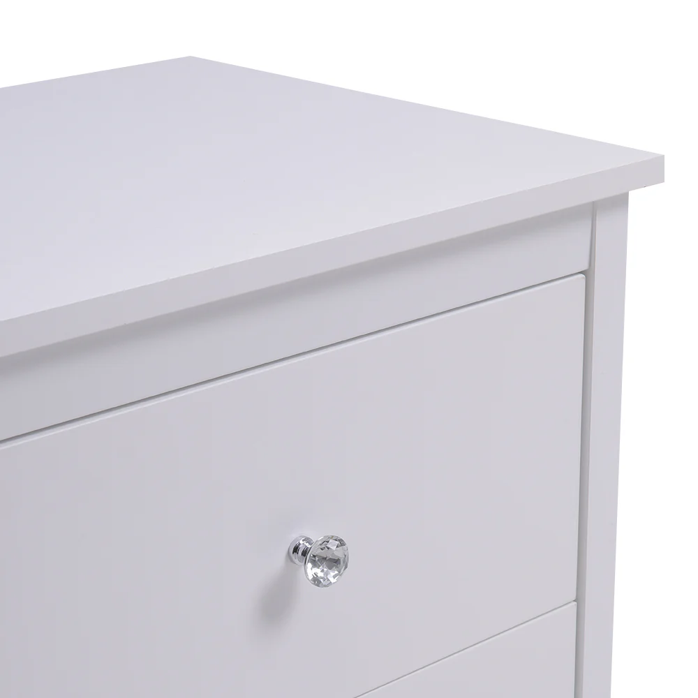 Cottonfy UK Wooden Storage Cabinet with 2 Drawers - Image 5