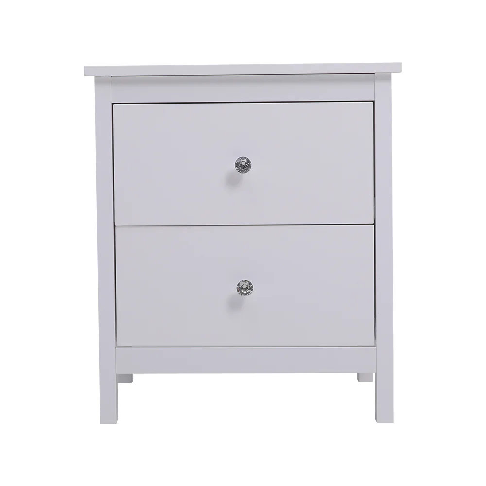 Cottonfy UK Wooden Storage Cabinet with 2 Drawers - Image 8