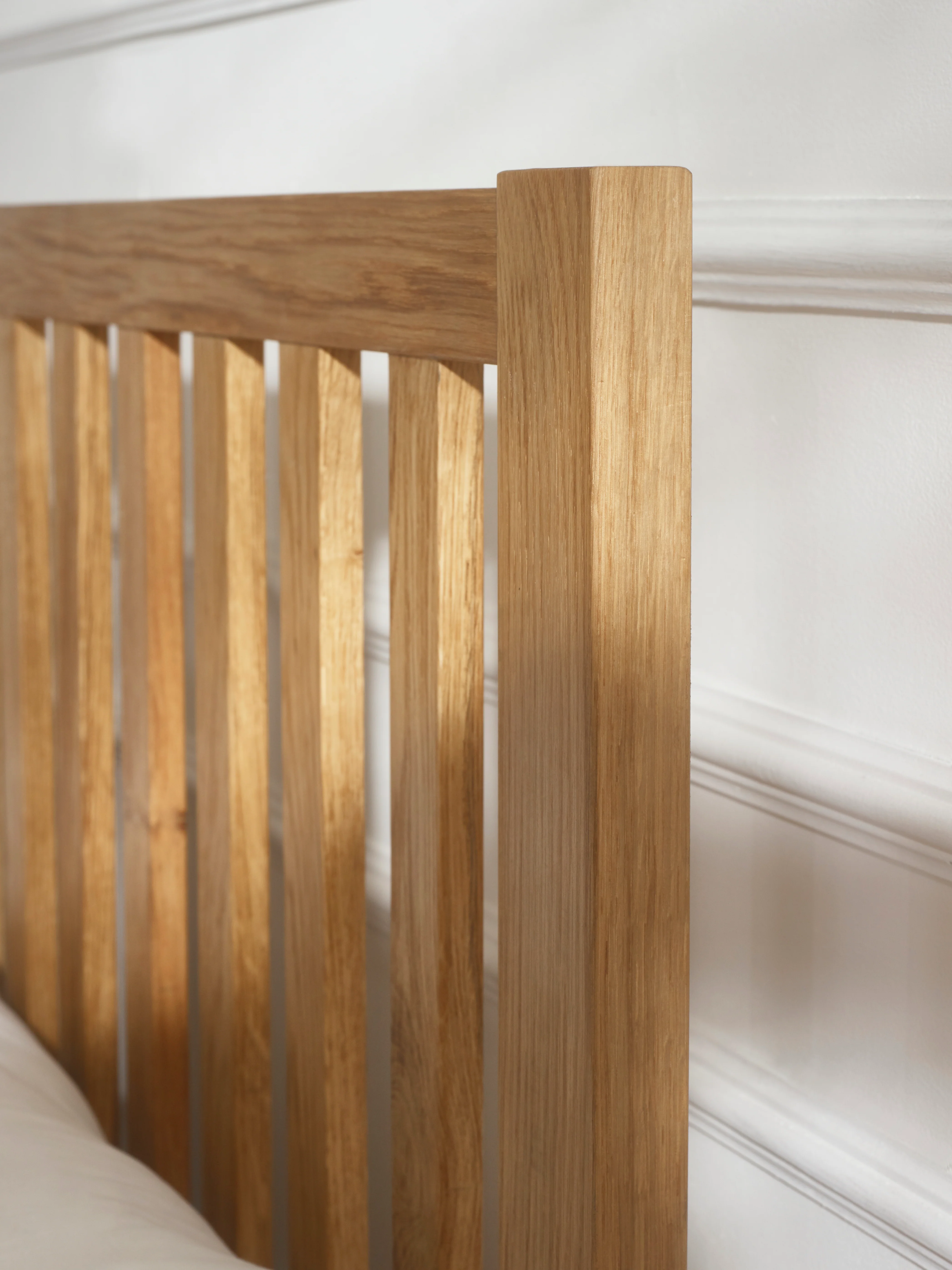 Rowan Double Bed - Oak - 135cm - Image 4