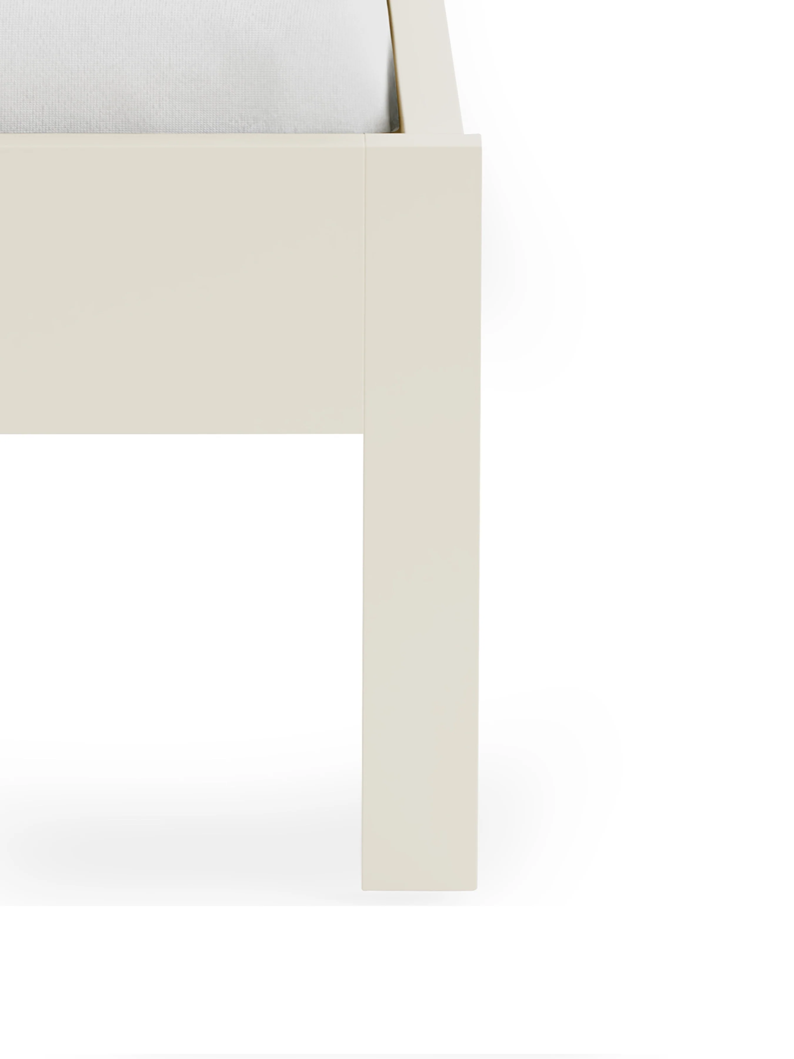 Rowan King Bed - 150cm - Ivory - Image 6