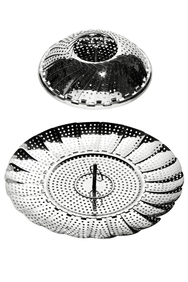 Crosse Small Stainless Steel Folding Steamer - Image 5