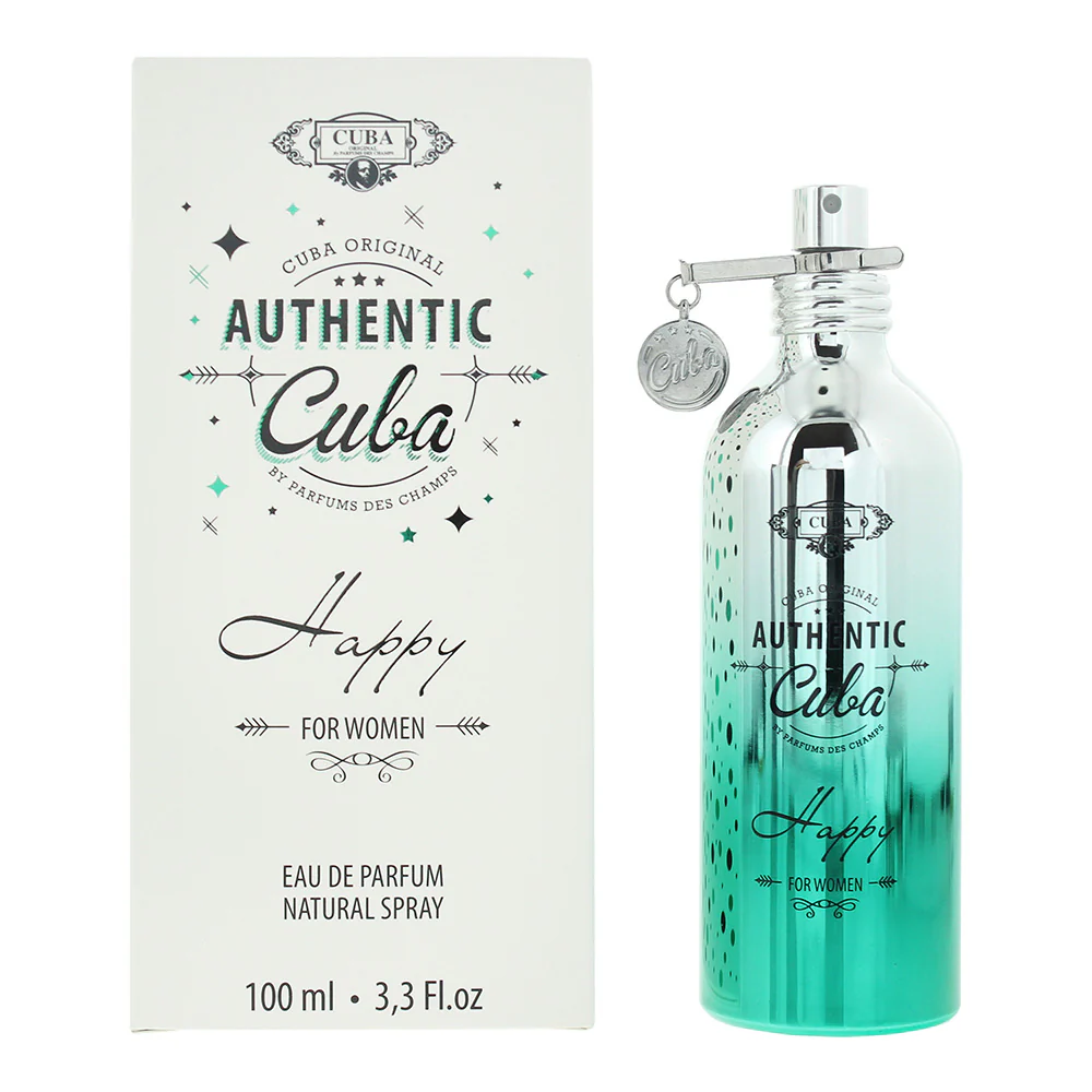 Cuba Authentic Happy For Women Eau De Parfum 100ml