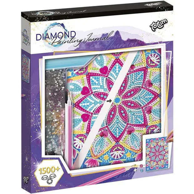 Diamond Paint Notebook Mandala