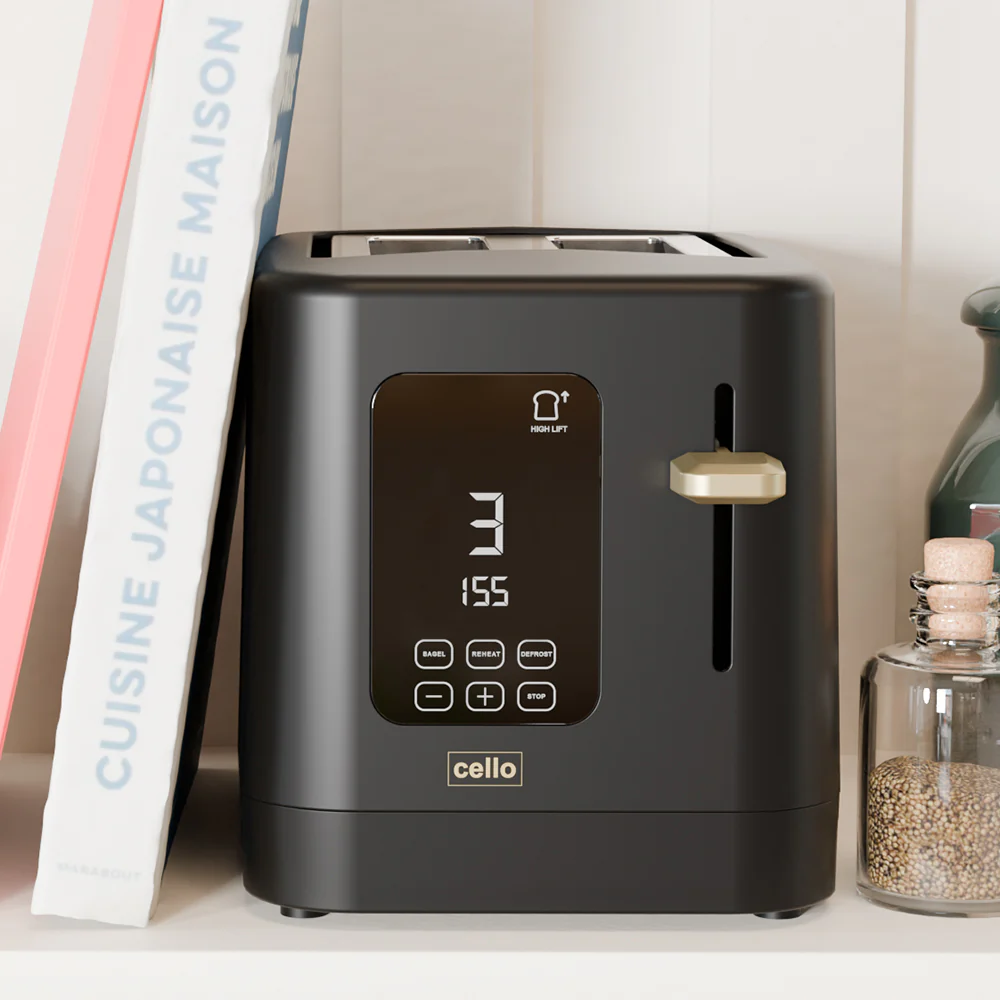 Cello Digital 2 Slice Toaster With Bagel Function - Image 2