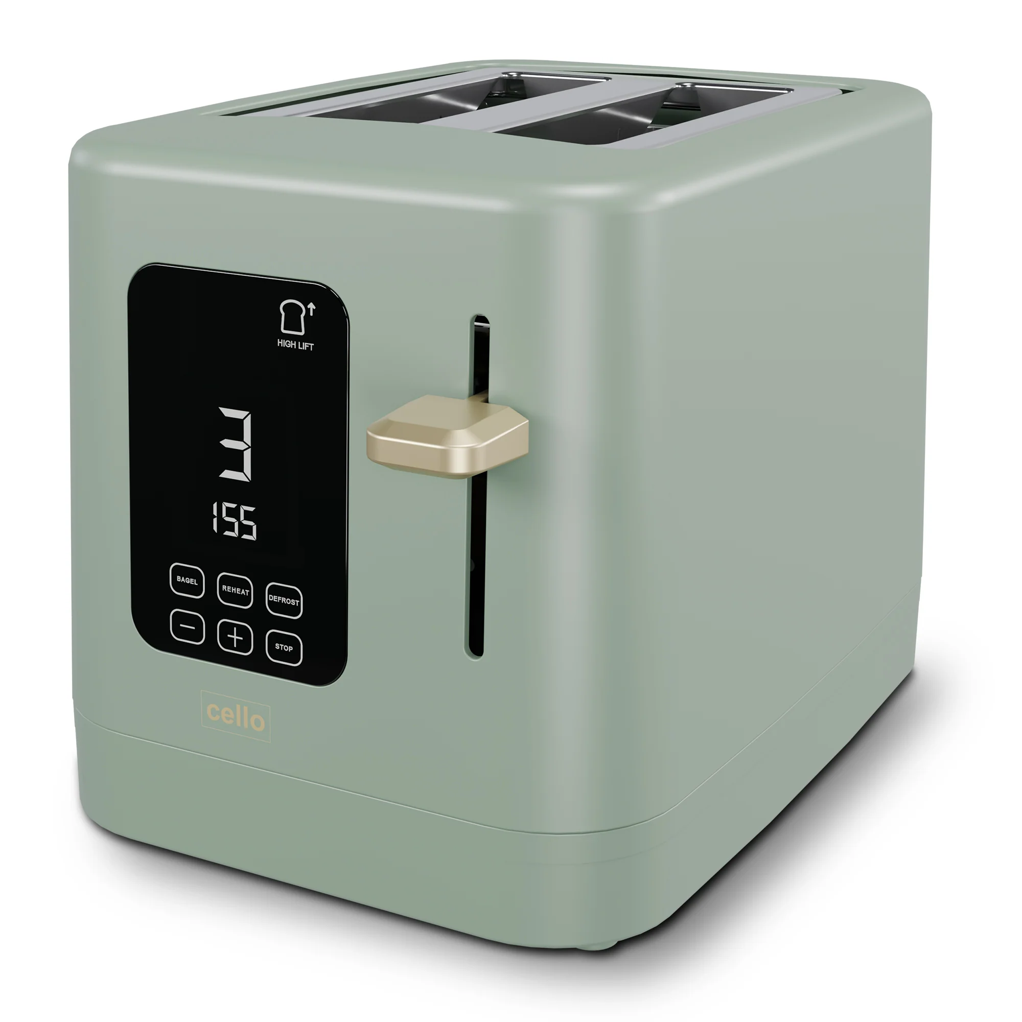 Cello Digital 2 Slice Toaster With Bagel Function - Image 5