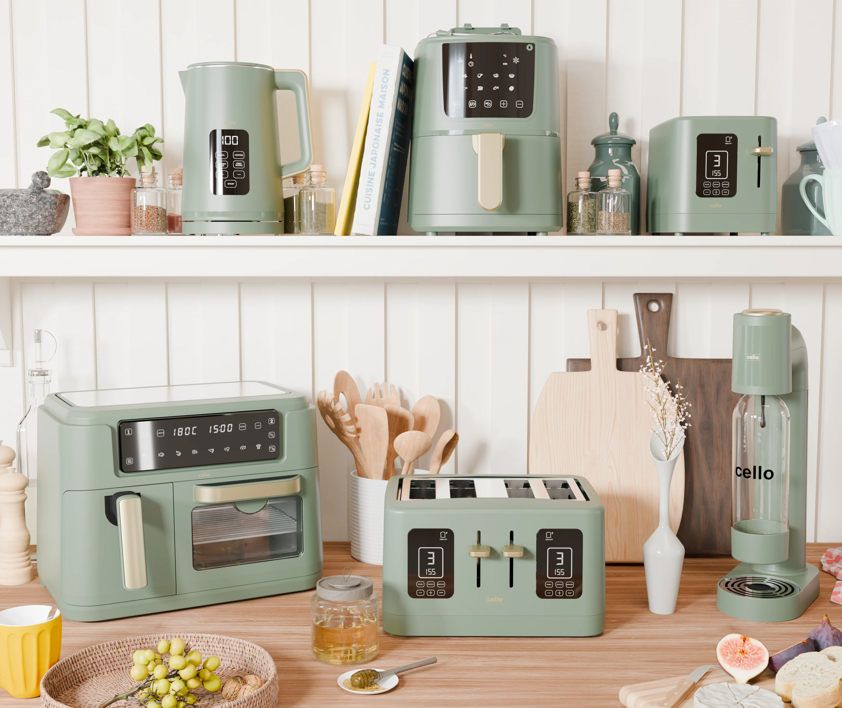 Cello Digital 4 Slice Toaster With Bagel Function - Image 7