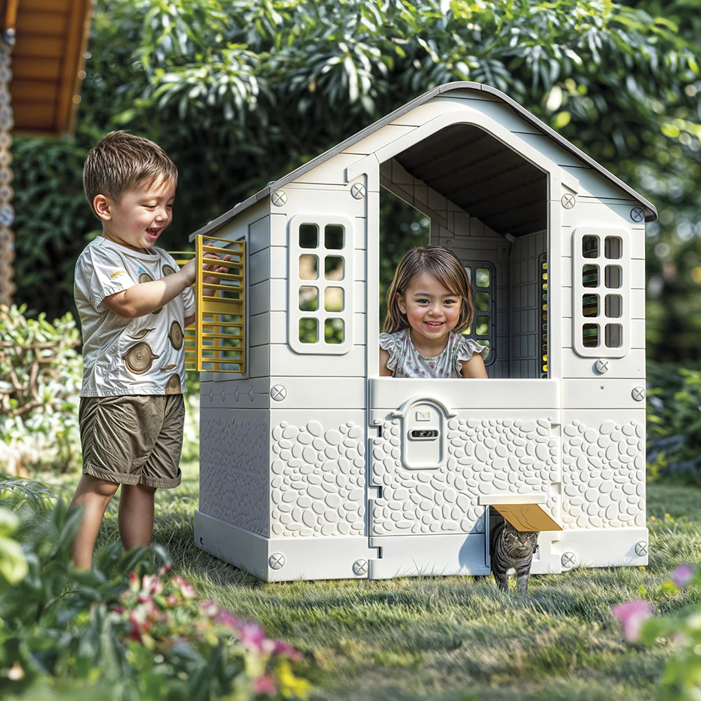 Dolu Kids Outdoor Playhouse - Image 12