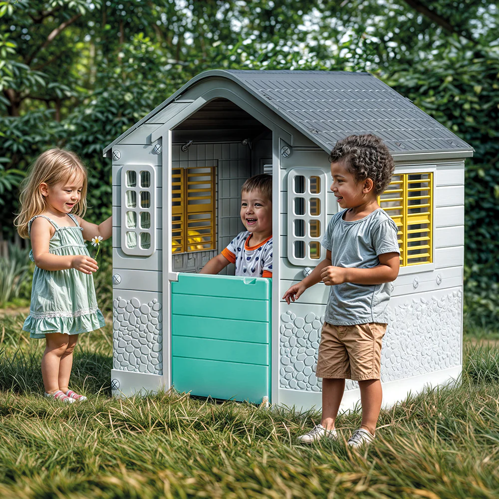 Dolu Kids Outdoor Playhouse - Image 13