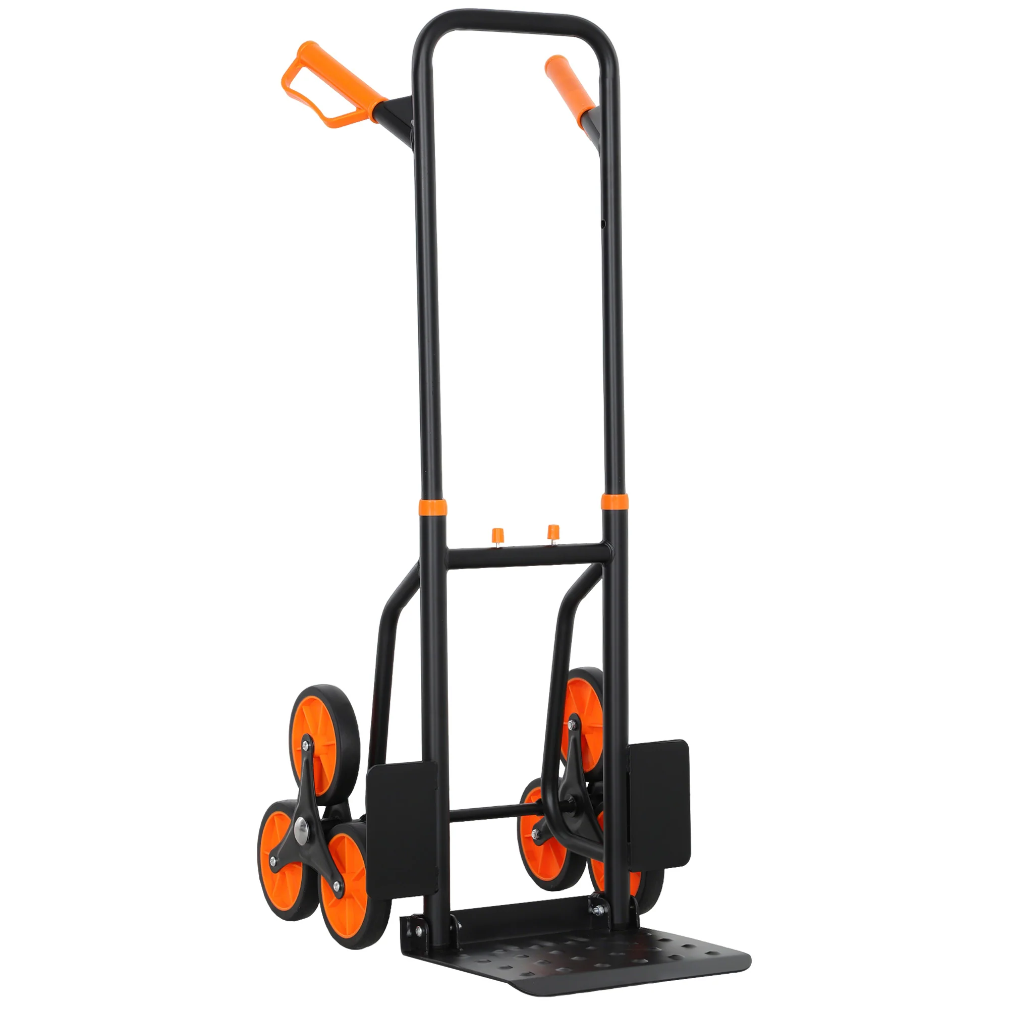 DURHAND Climbing Stairs Trolley Hand Trucks 6-Wheels Foldable Load Cart Steel - Image 10