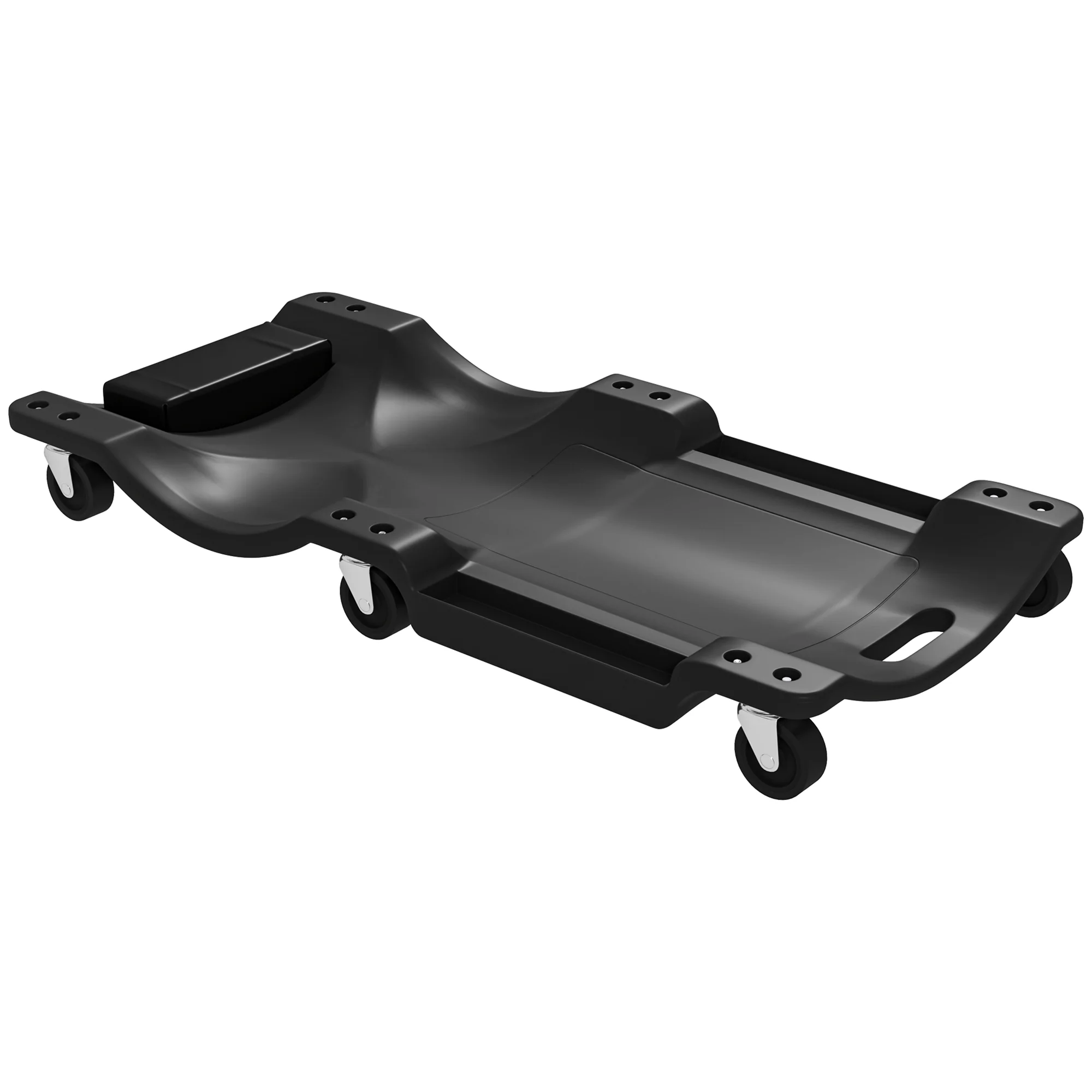 DURHAND Mechanic Vehicle Creeper Rolling Moulded Workshop Garage Assistance