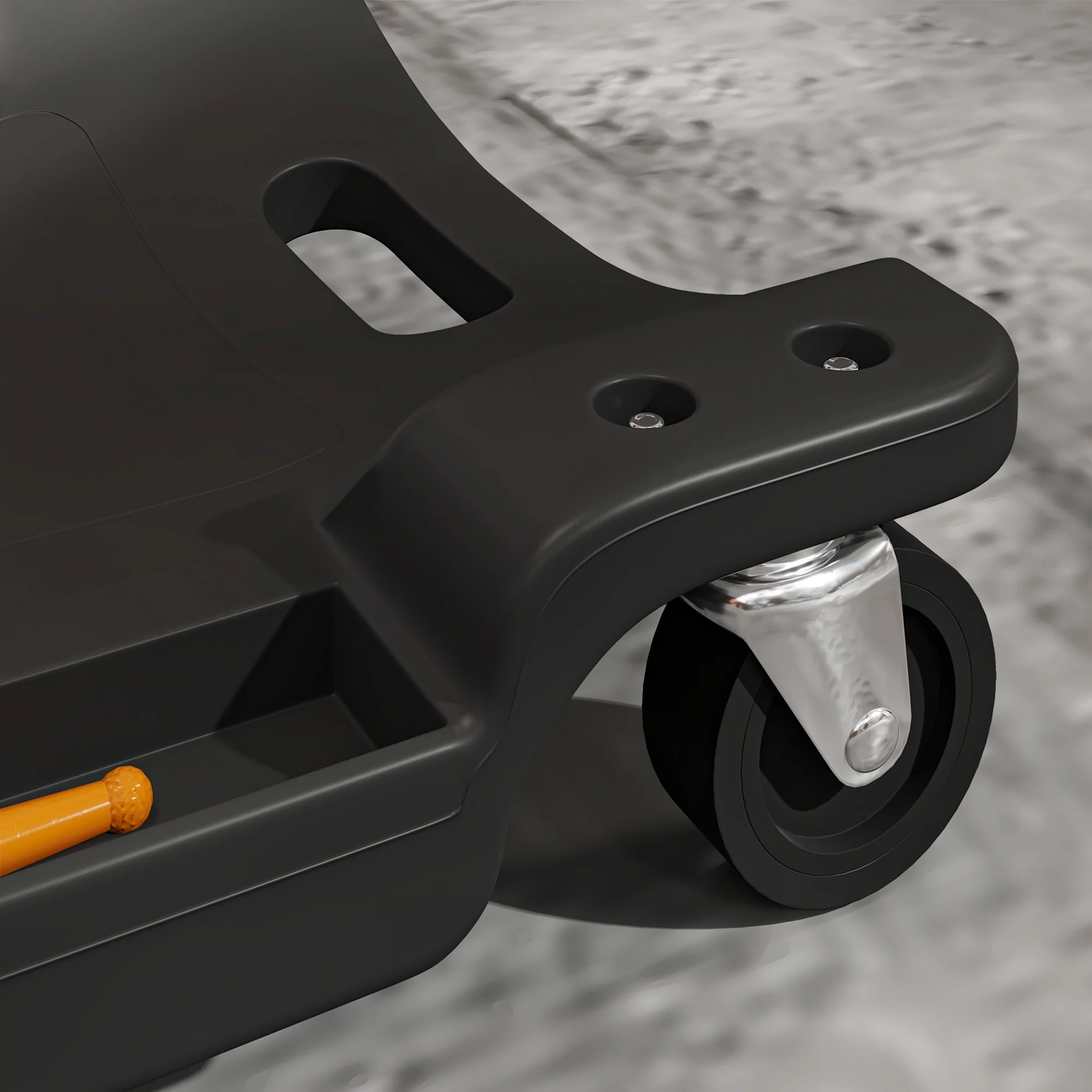 DURHAND Mechanic Vehicle Creeper Rolling Moulded Workshop Garage Assistance - Image 8