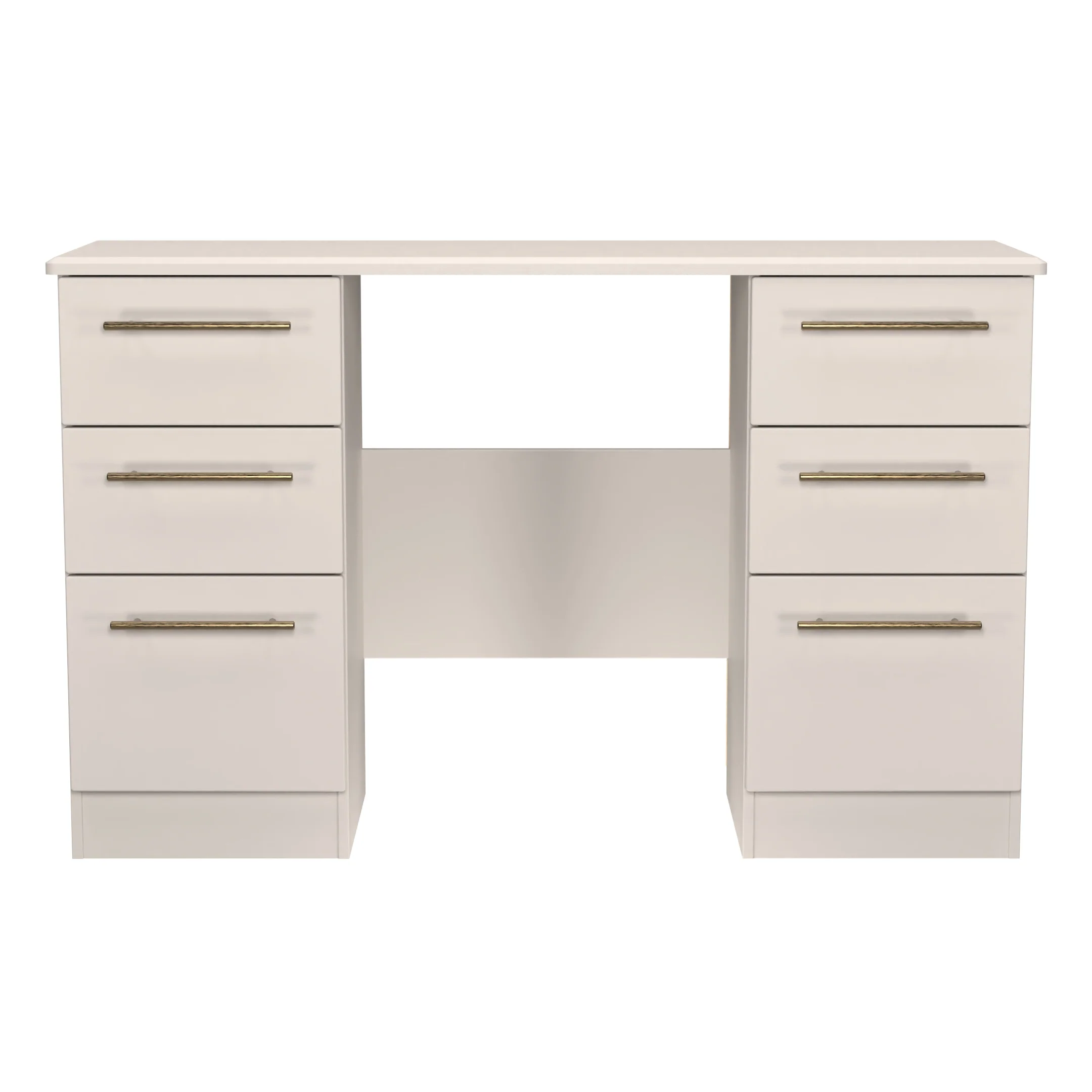 Ealing Ready Assembled Double Pedestal Desk in Kashmir Matt - Image 2