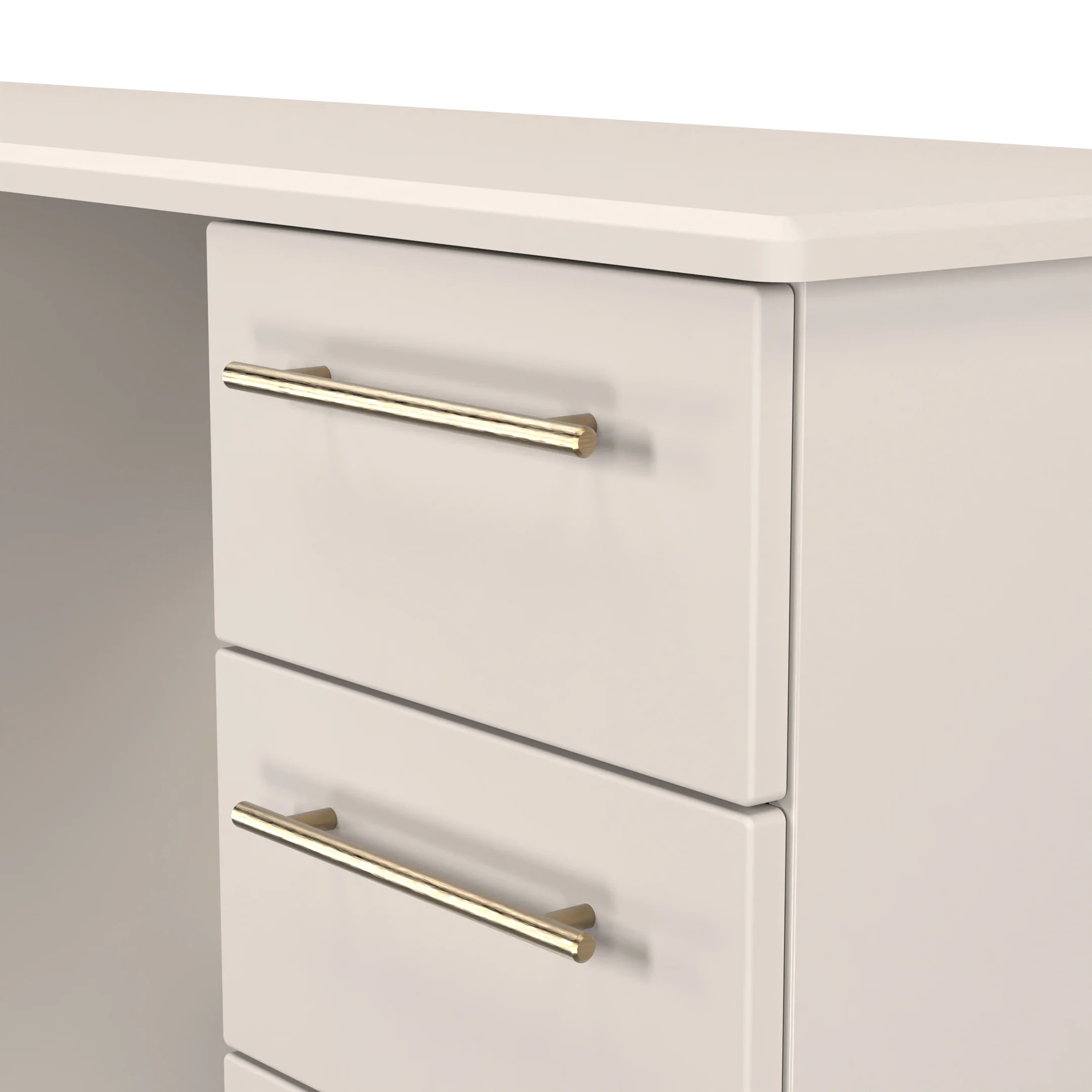 Ealing Ready Assembled Double Pedestal Desk in Kashmir Matt - Image 5