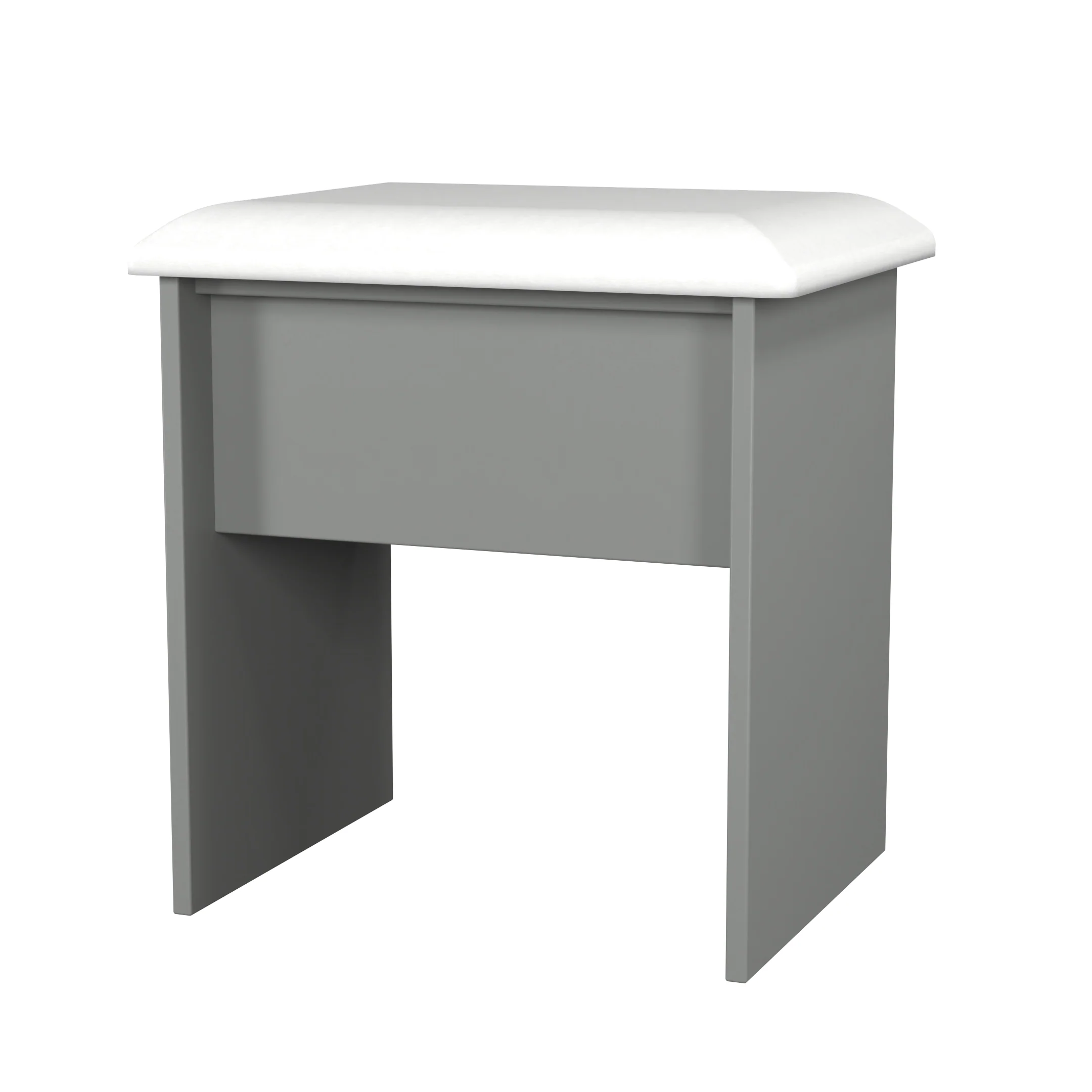 Ealing Ready Assembled Stool in Dusk Grey - Image 3